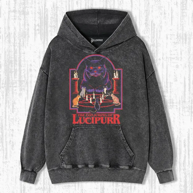THE CONJURING OF LUCIPURR  HOODIE