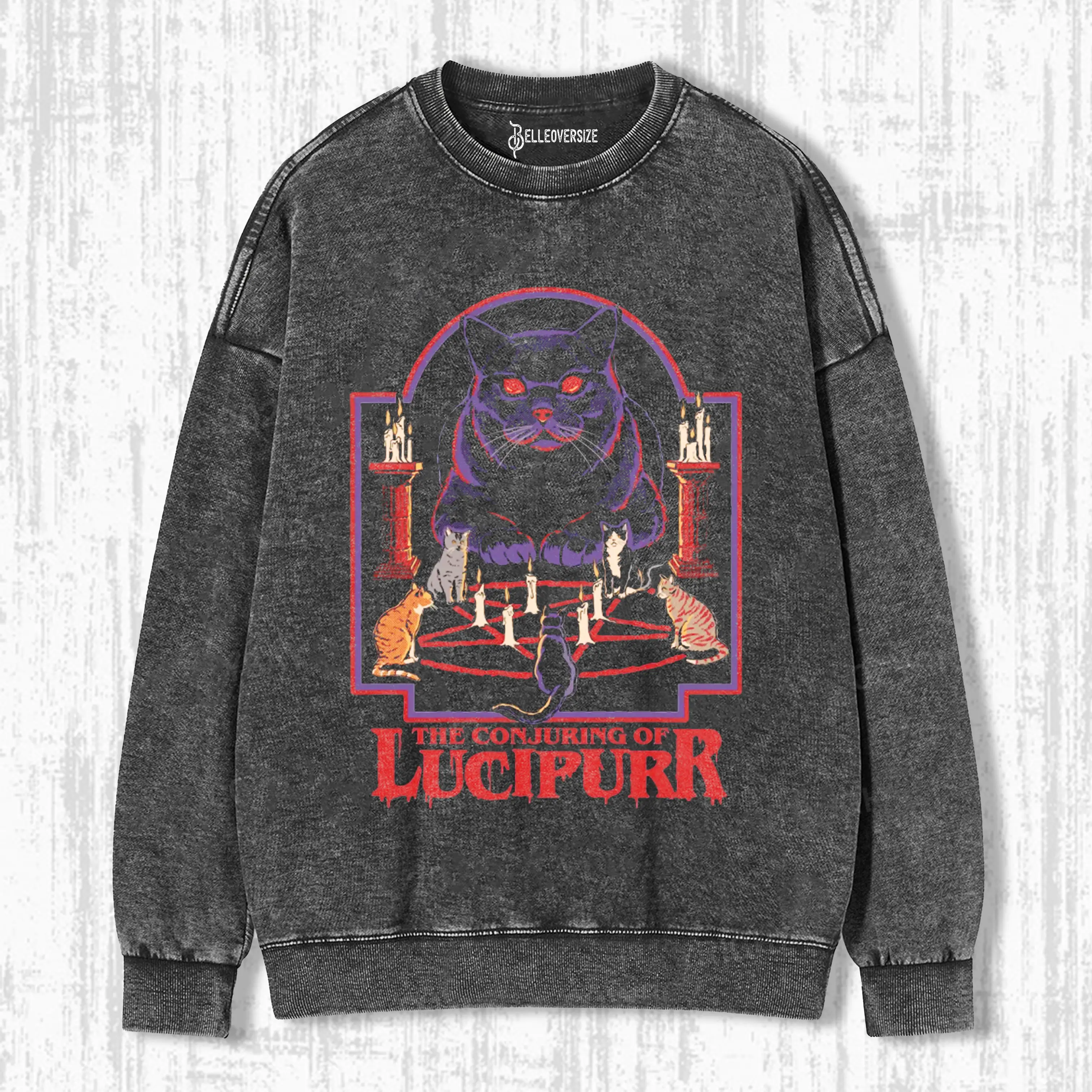 THE CONJURING OF LUCIPURR  SWEATSHIRTS