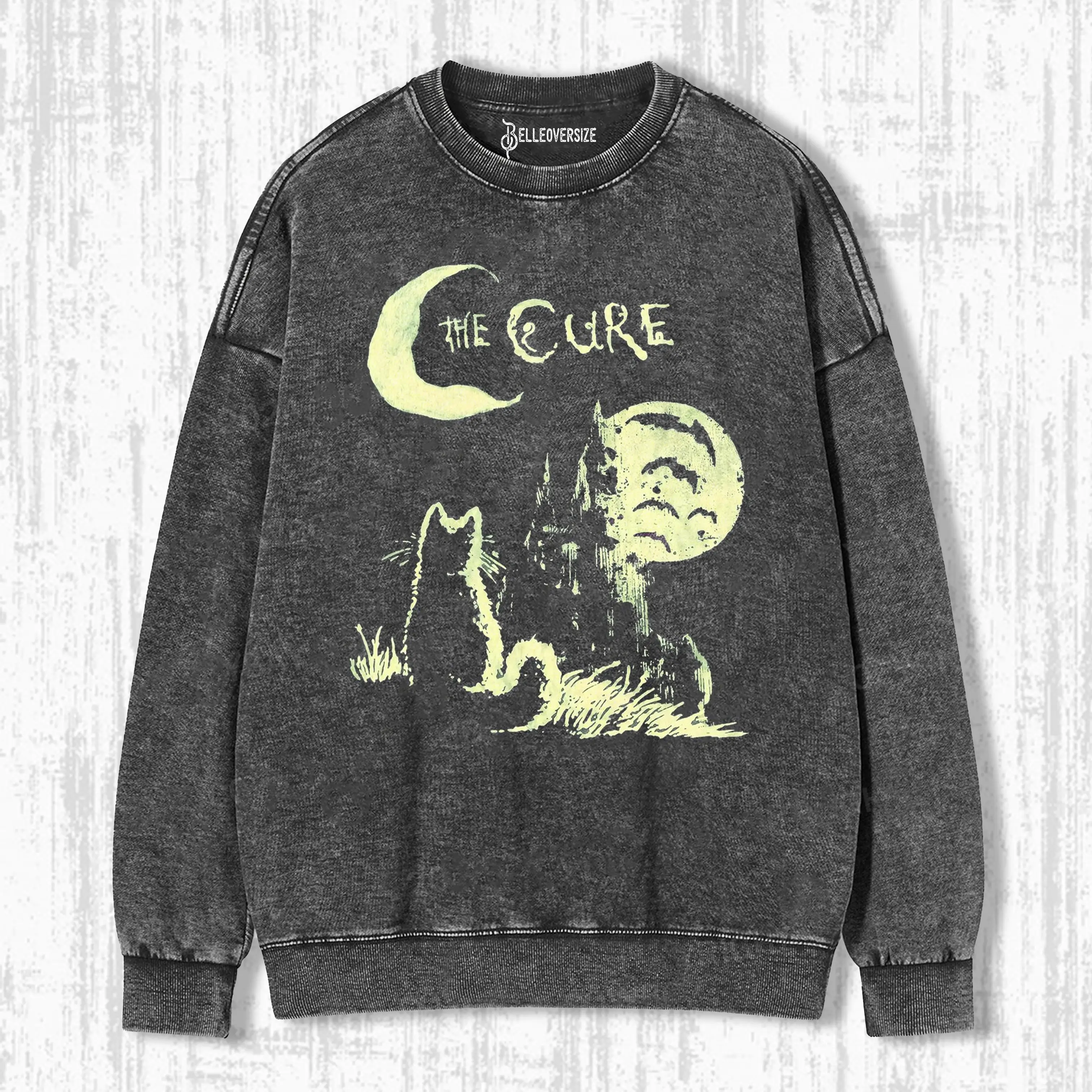 THE CURE CAT SWEATSHIRTS