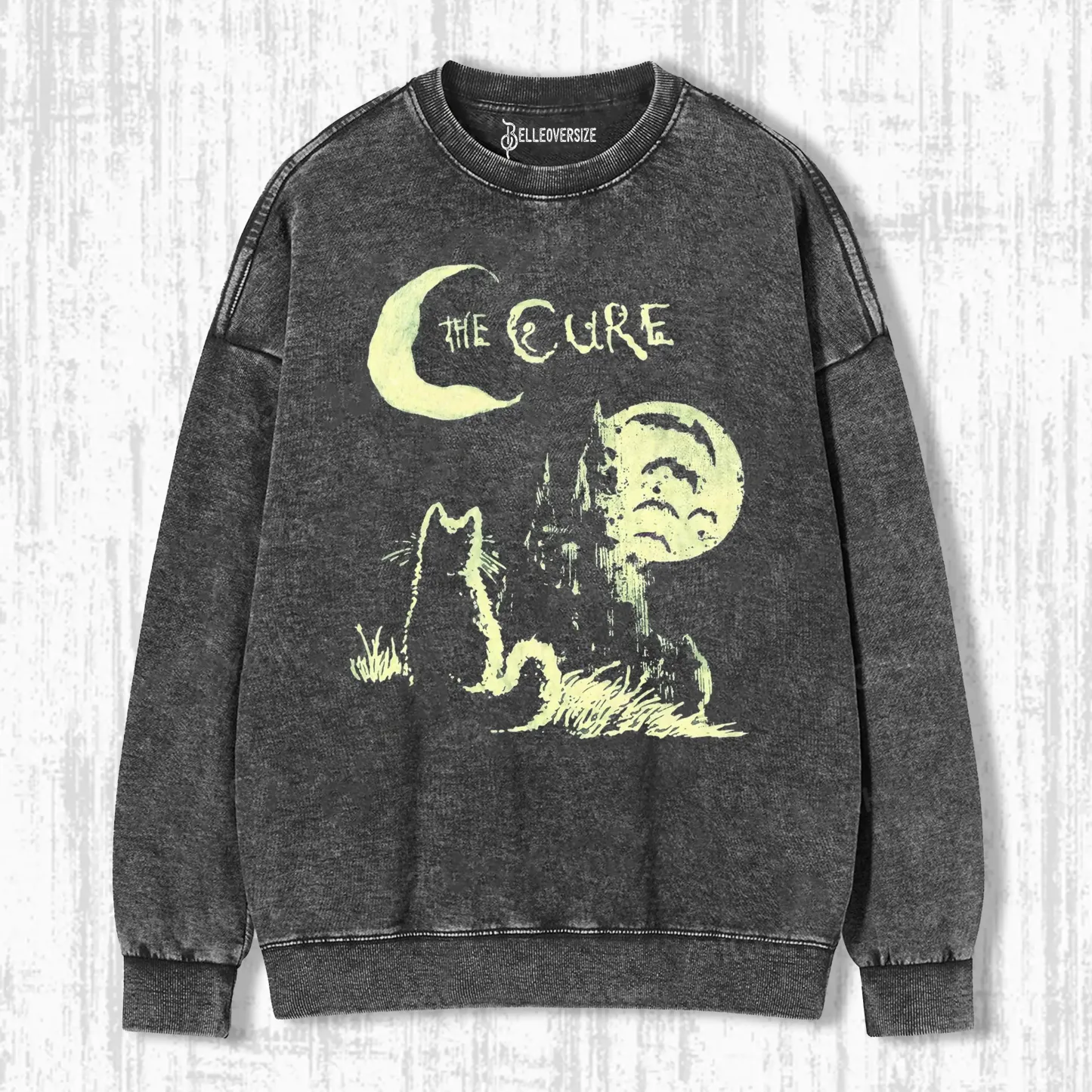 THE CURE CAT SWEATSHIRTS