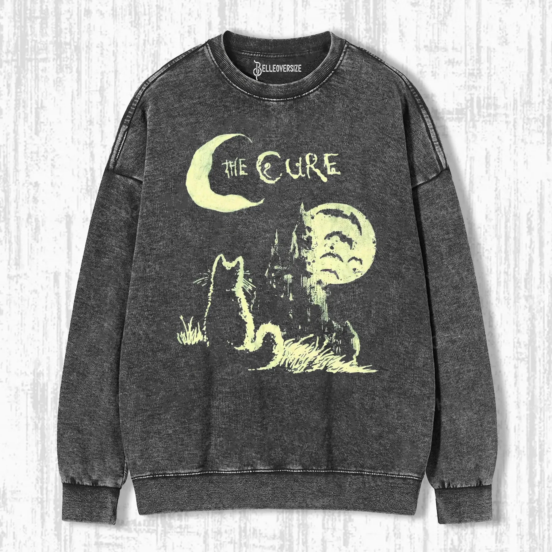 THE CURE CAT SWEATSHIRTS