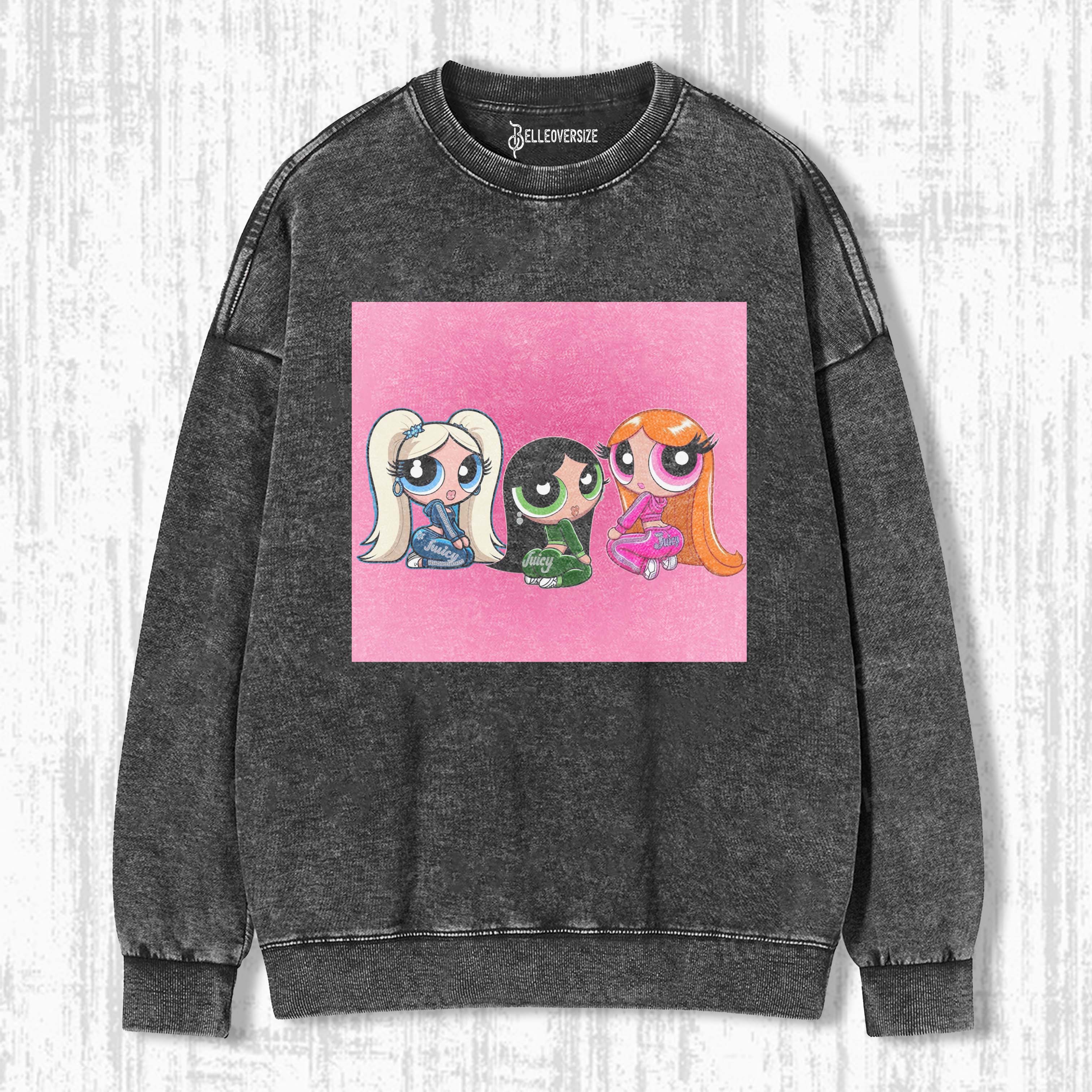 THE POWERPUFF GIRLS SWEATSHIRTS