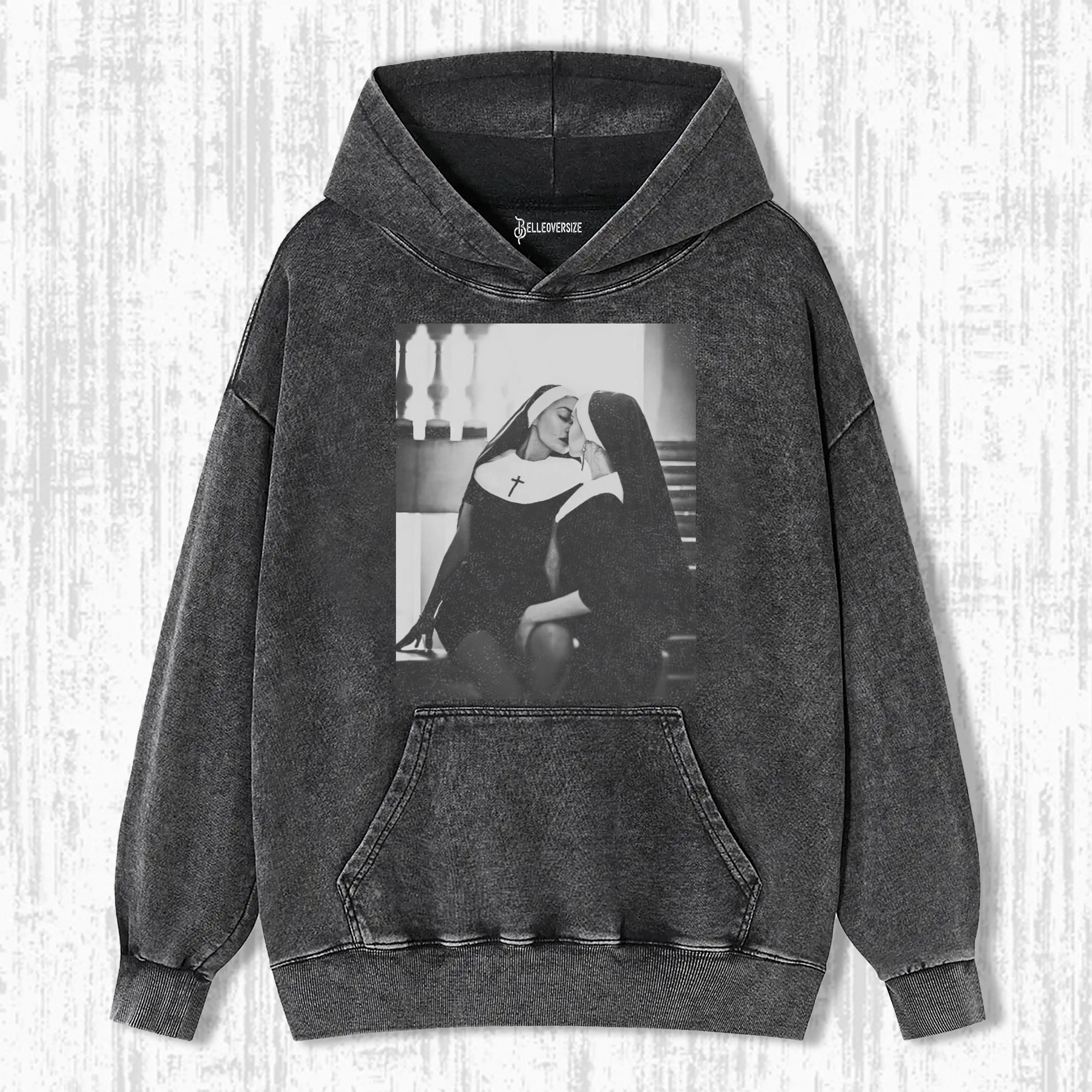 THE SINFUL NUNS KISS HOODIE