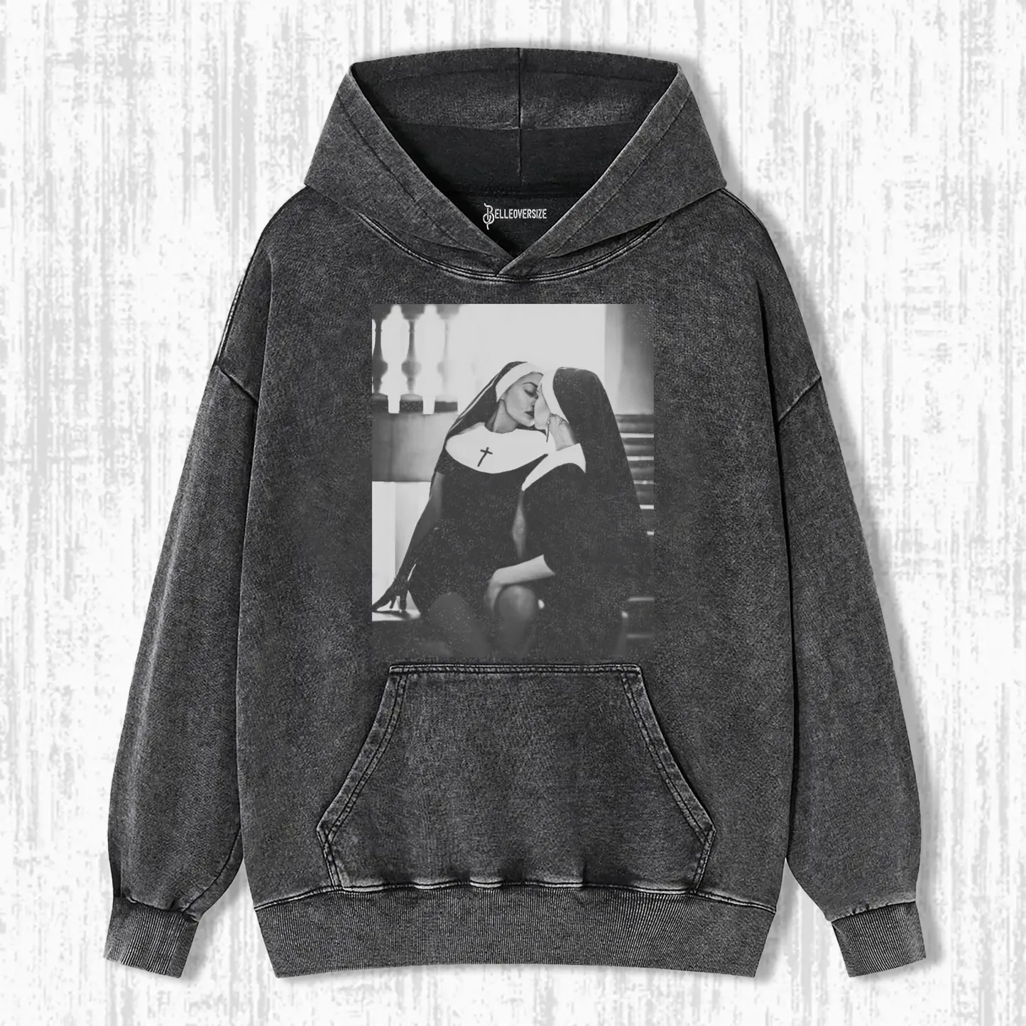 THE SINFUL NUNS KISS HOODIE