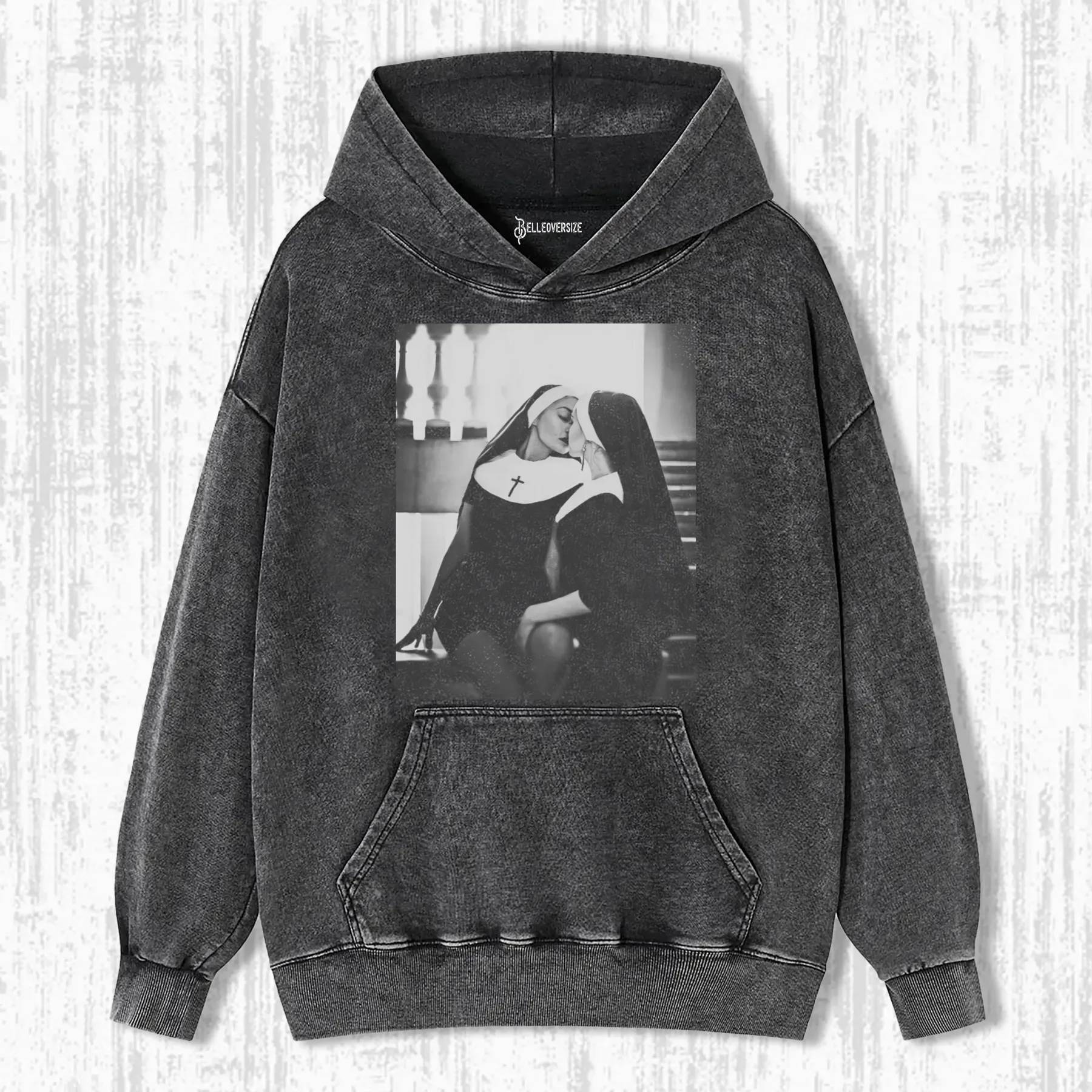 THE SINFUL NUNS KISS HOODIE
