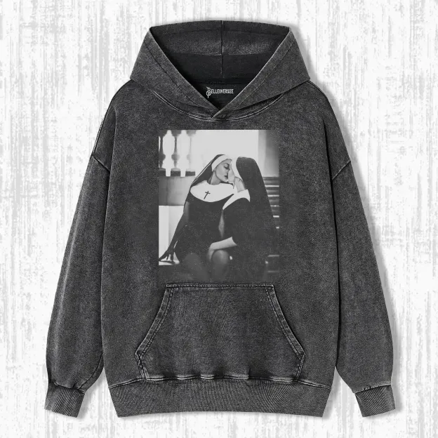 THE SINFUL NUNS KISS HOODIE