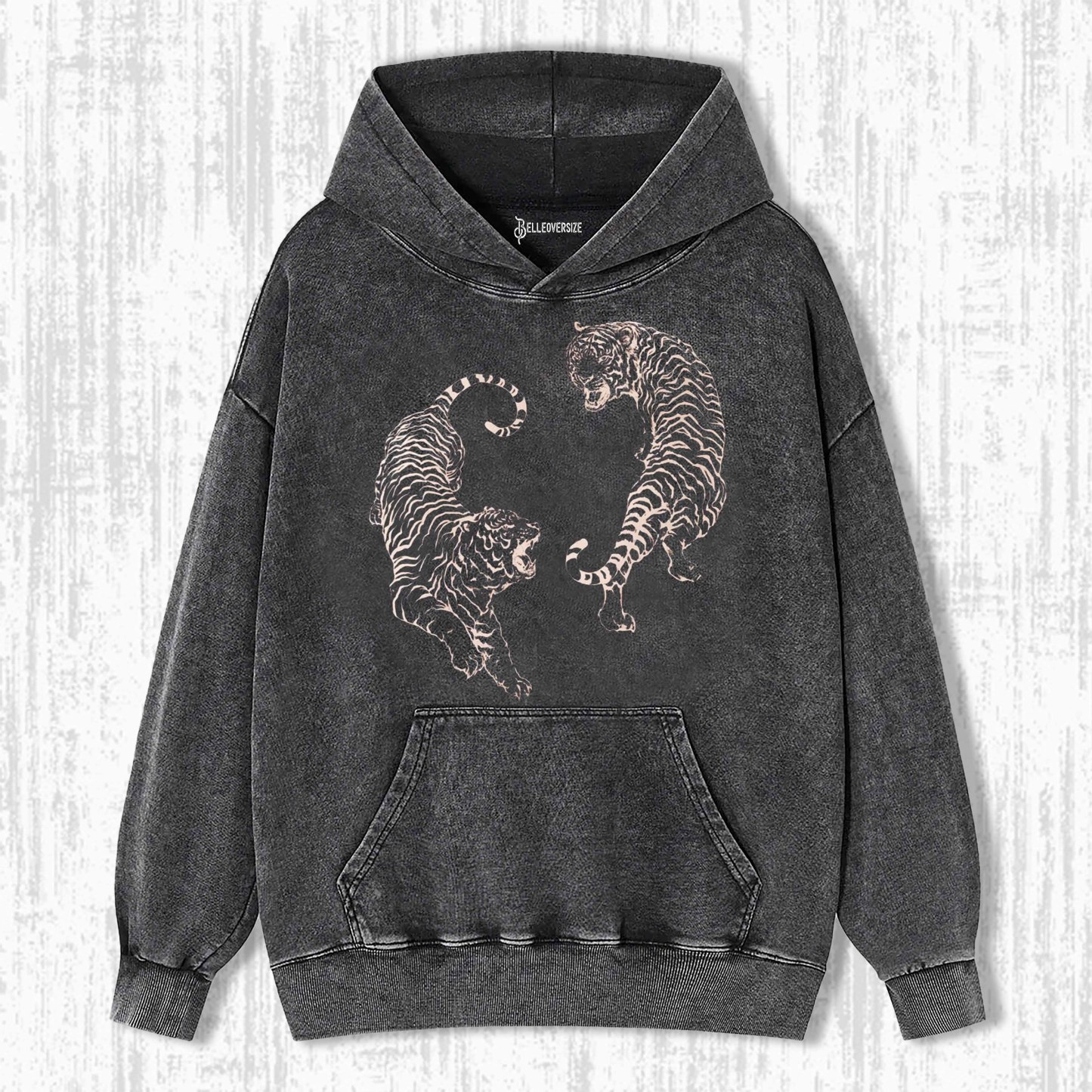 TIGER VINTAGE HOODIE