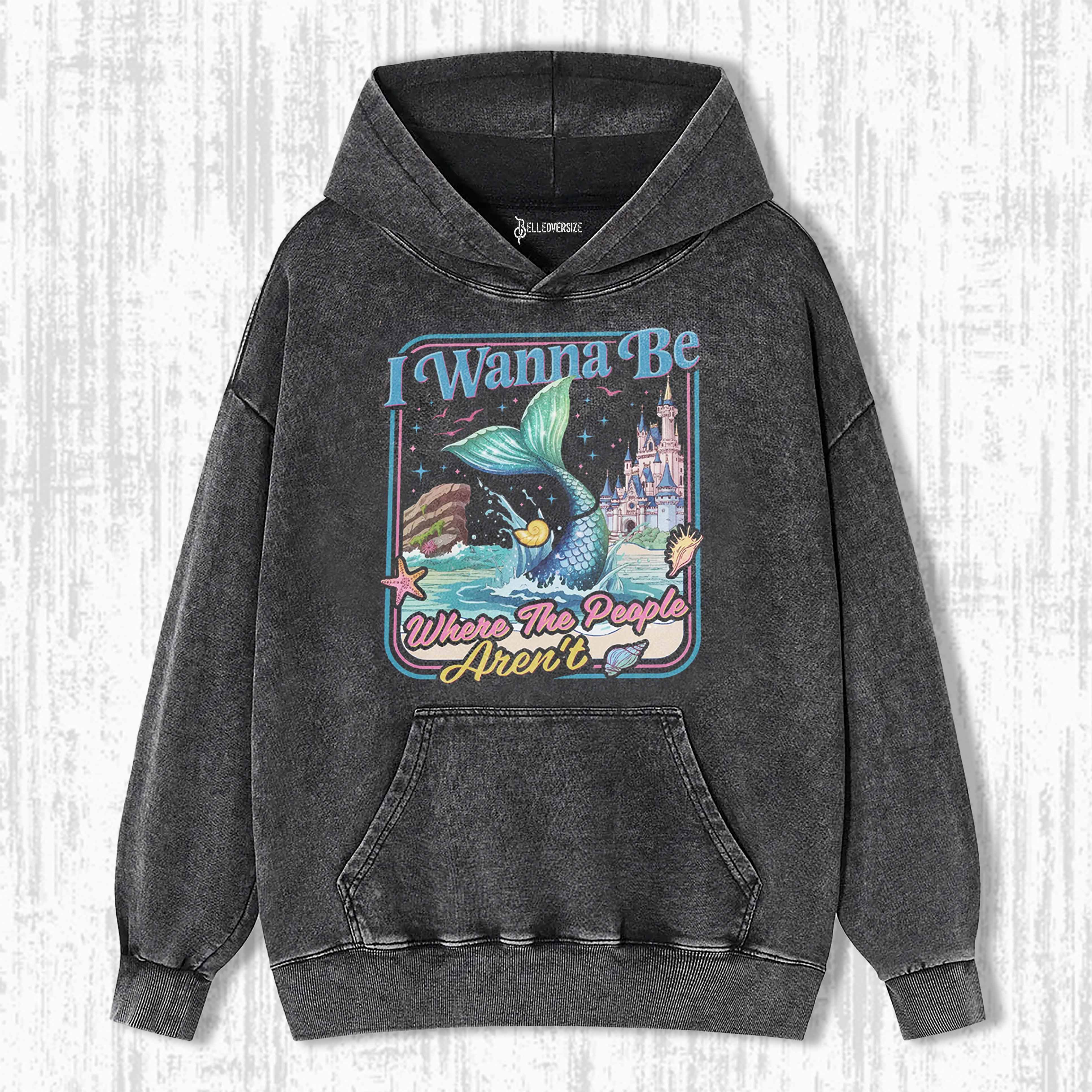 TRENDY LITTLE MERMAID INSPIRED HOODIE