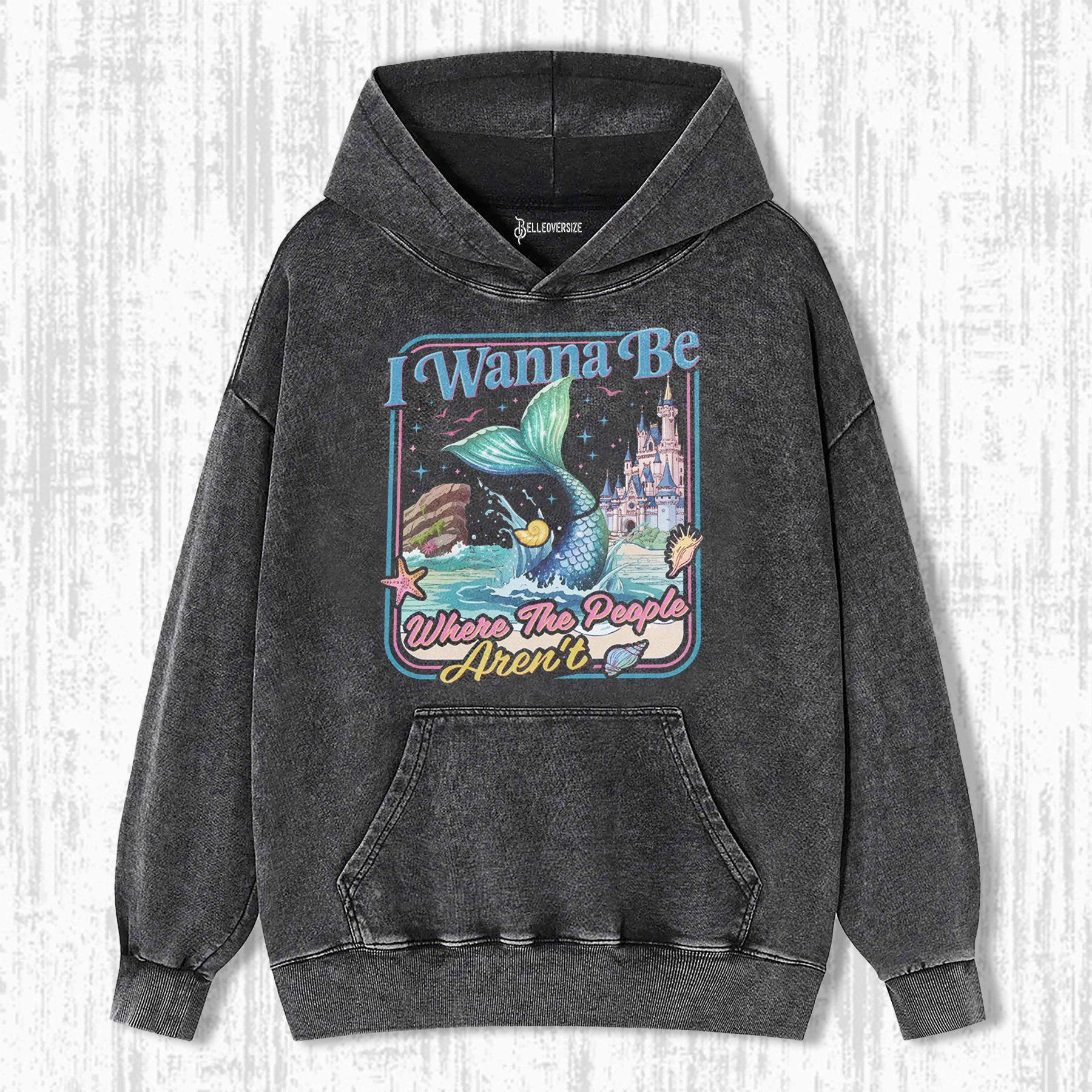 TRENDY LITTLE MERMAID INSPIRED HOODIE