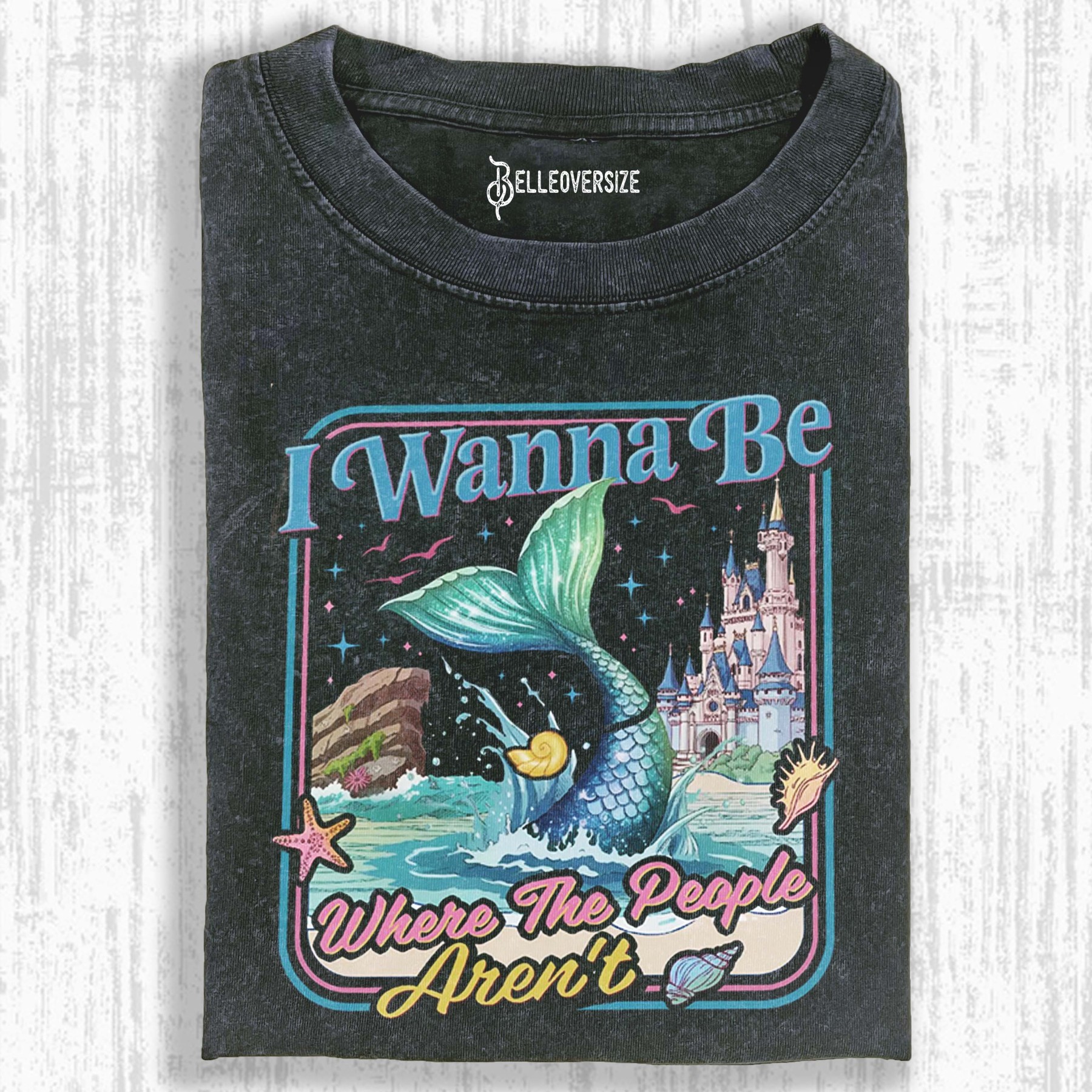 TRENDY LITTLE MERMAID INSPIRED T-SHIRT