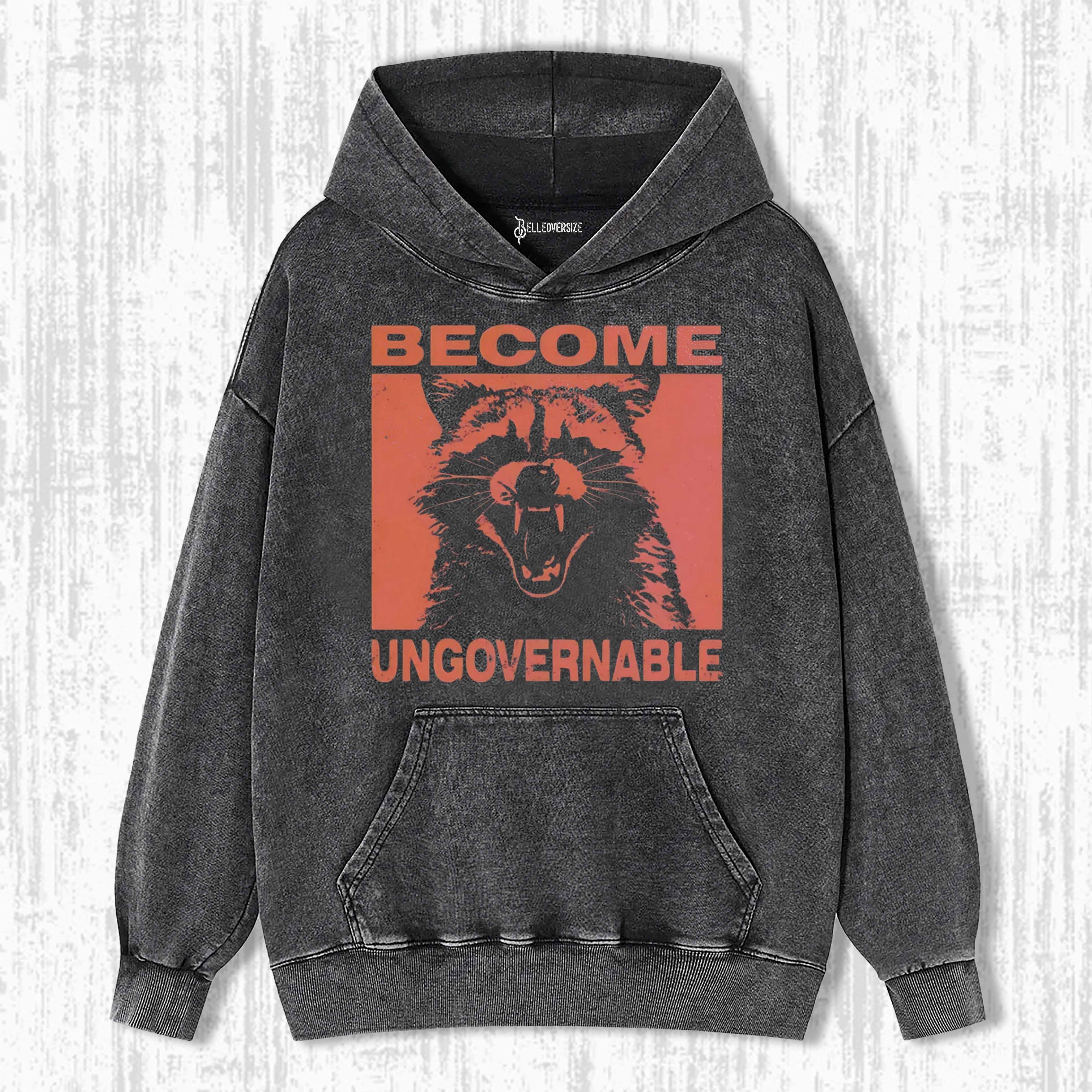 UNGOVERNABLE RACCOON HOODIE