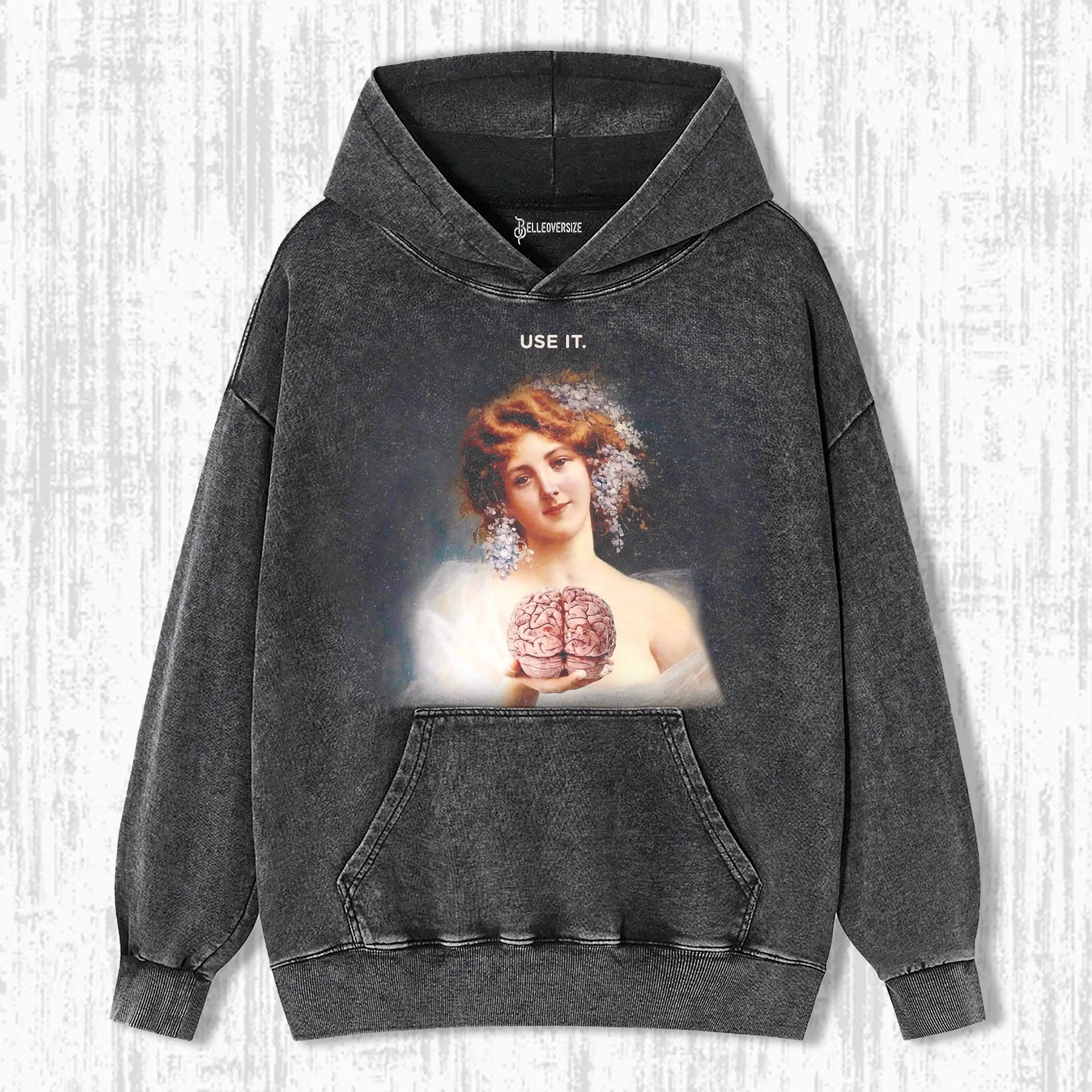 USE YOUR BRAIN  HOODIE