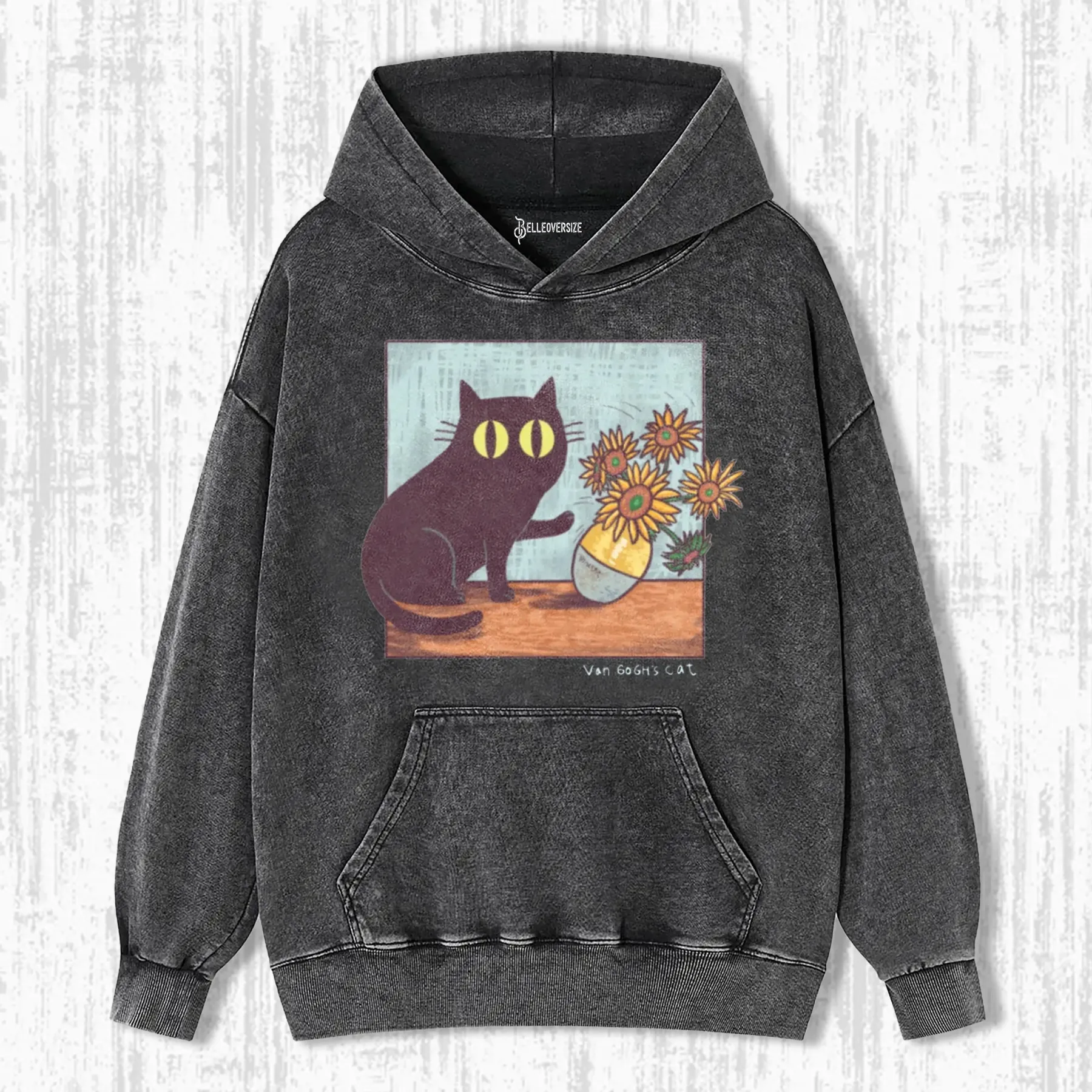VAN GOGH'S CAT HOODIE