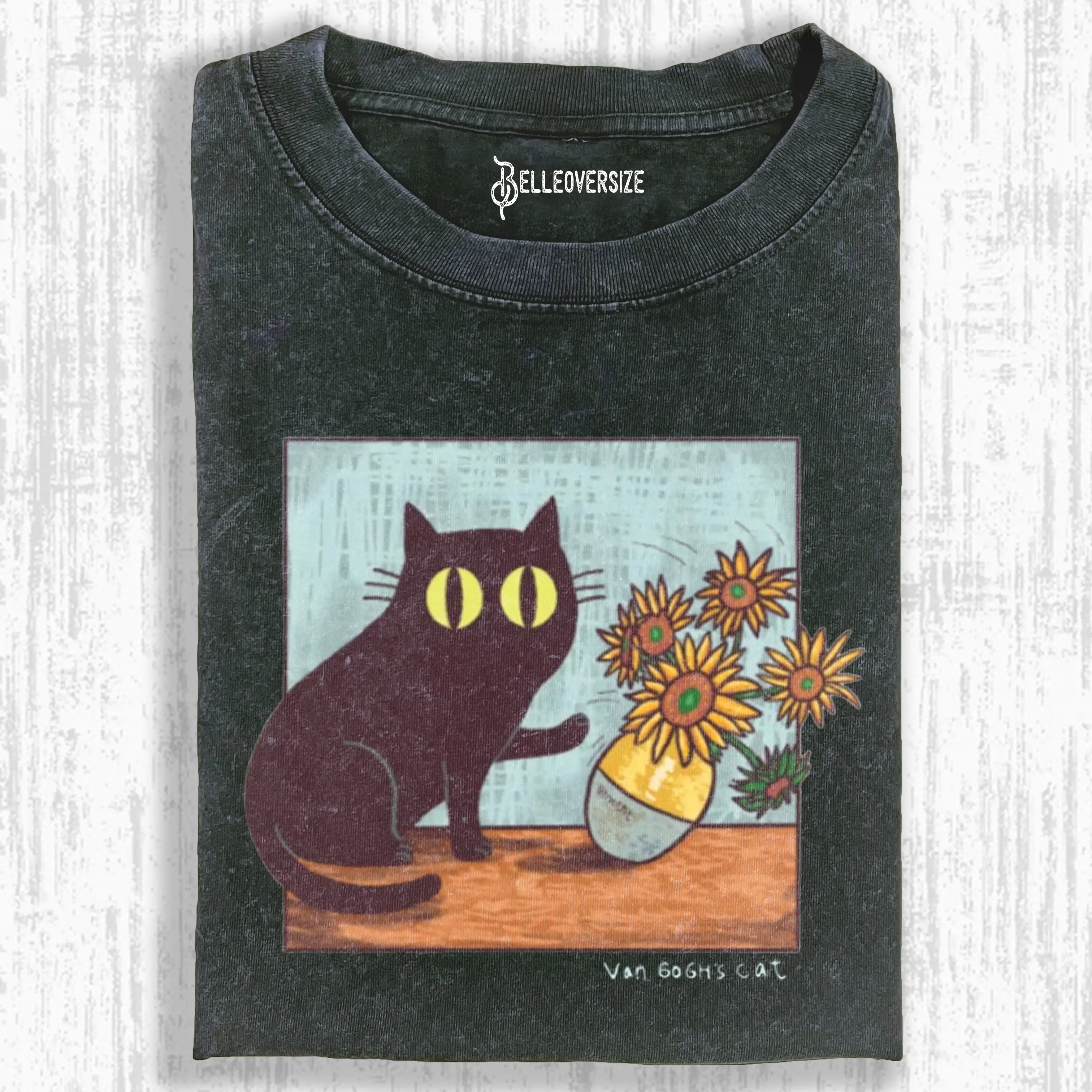 VAN GOGH'S CAT T-SHIRT
