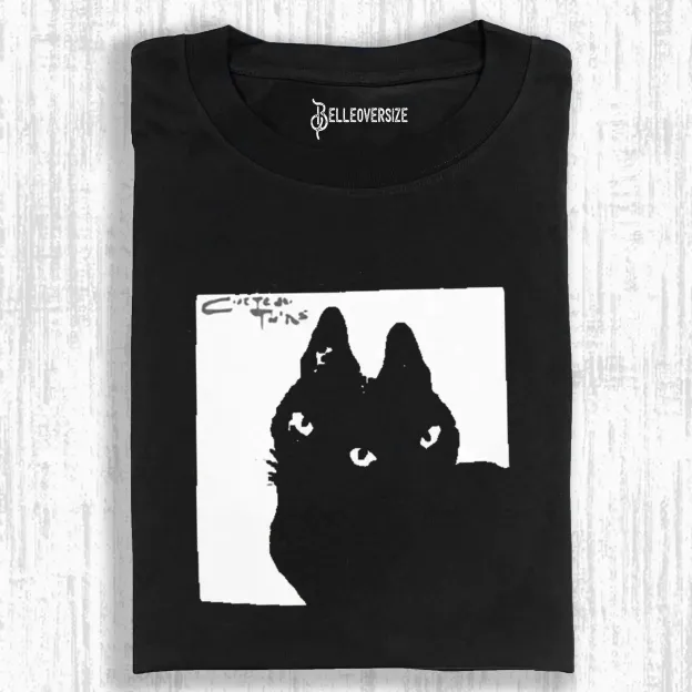 VINTAGE COCTEAU TWIN CAT AESTHETIC INPSIRED T-SHIRT