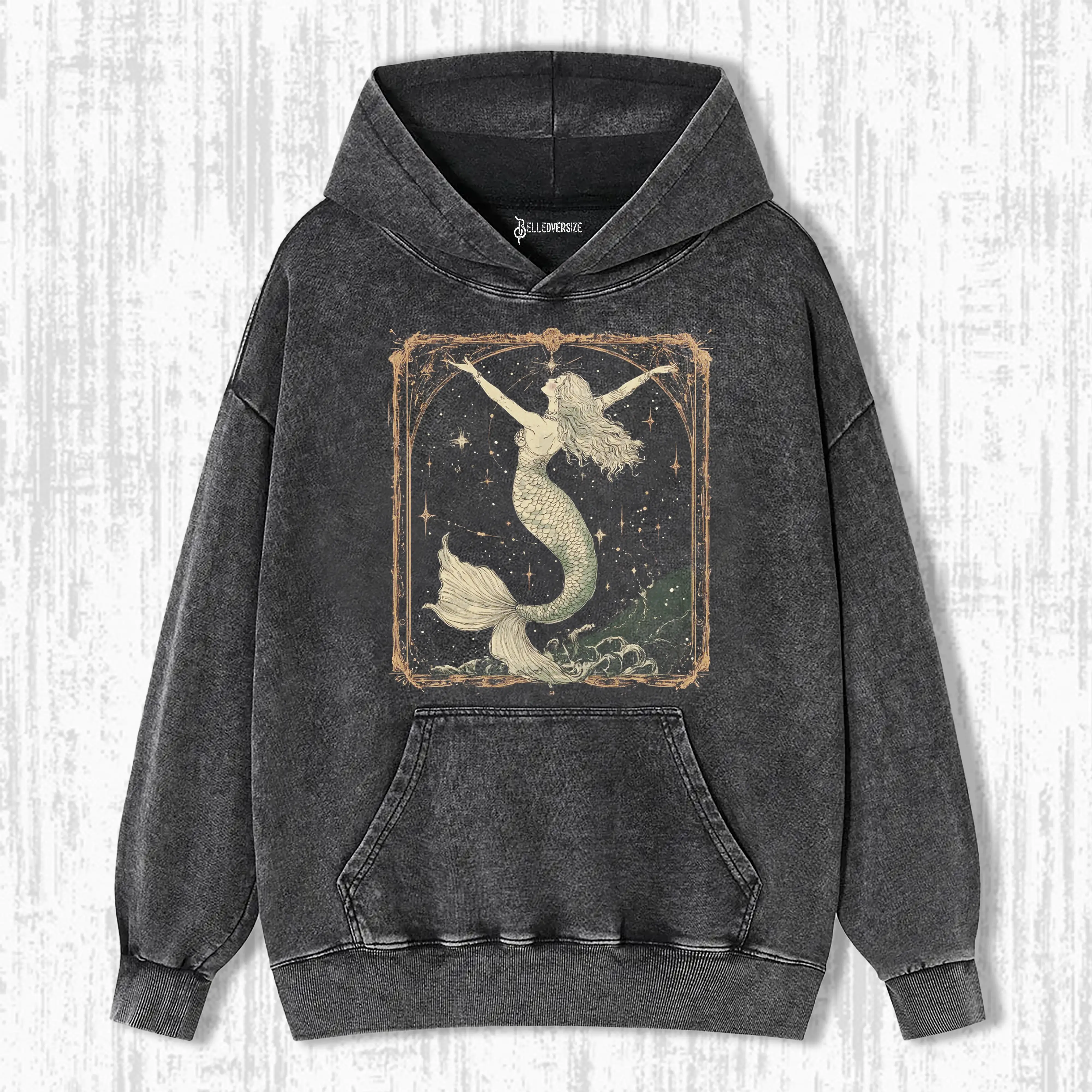 VINTAGE MERMAID HOODIE