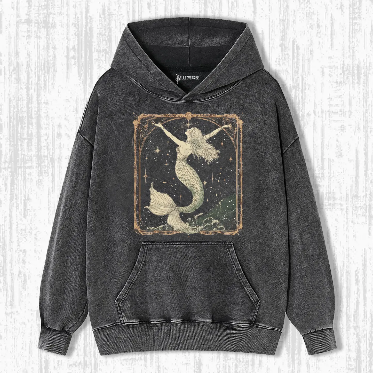 VINTAGE MERMAID HOODIE