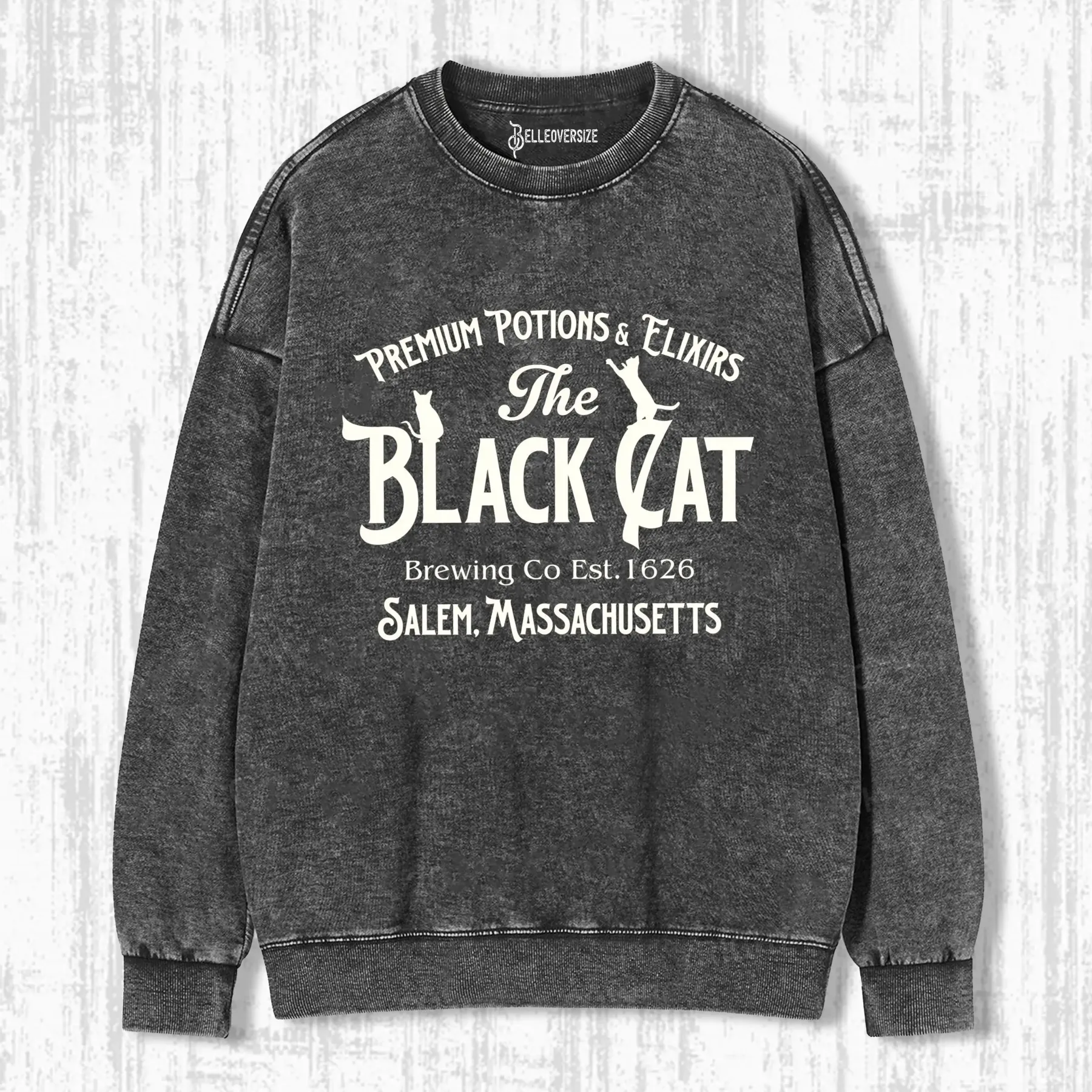 VINTAGE SALEM BLACK CAT SWEATSHIRTS