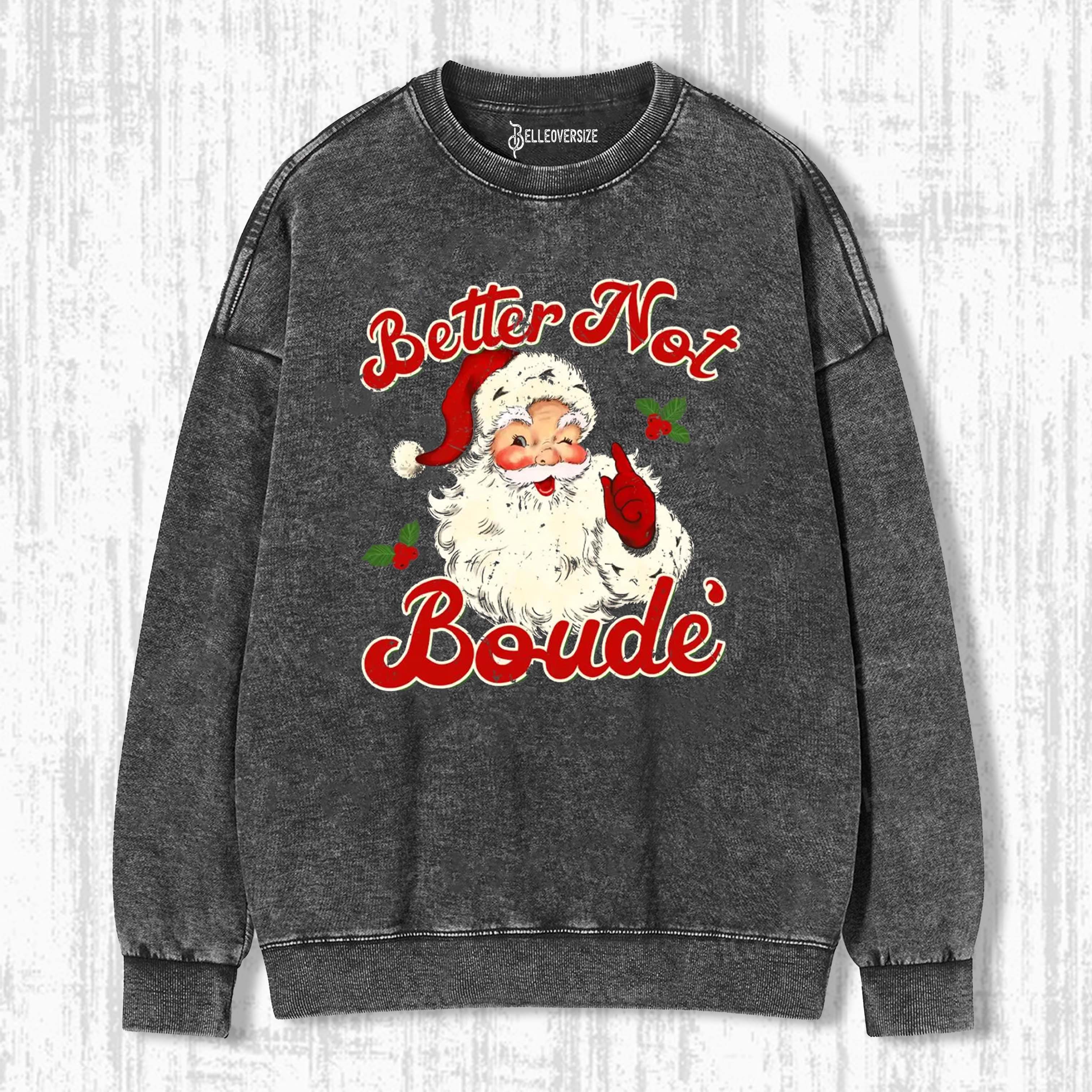 VINTAGE SANTA SWEATSHIRTS