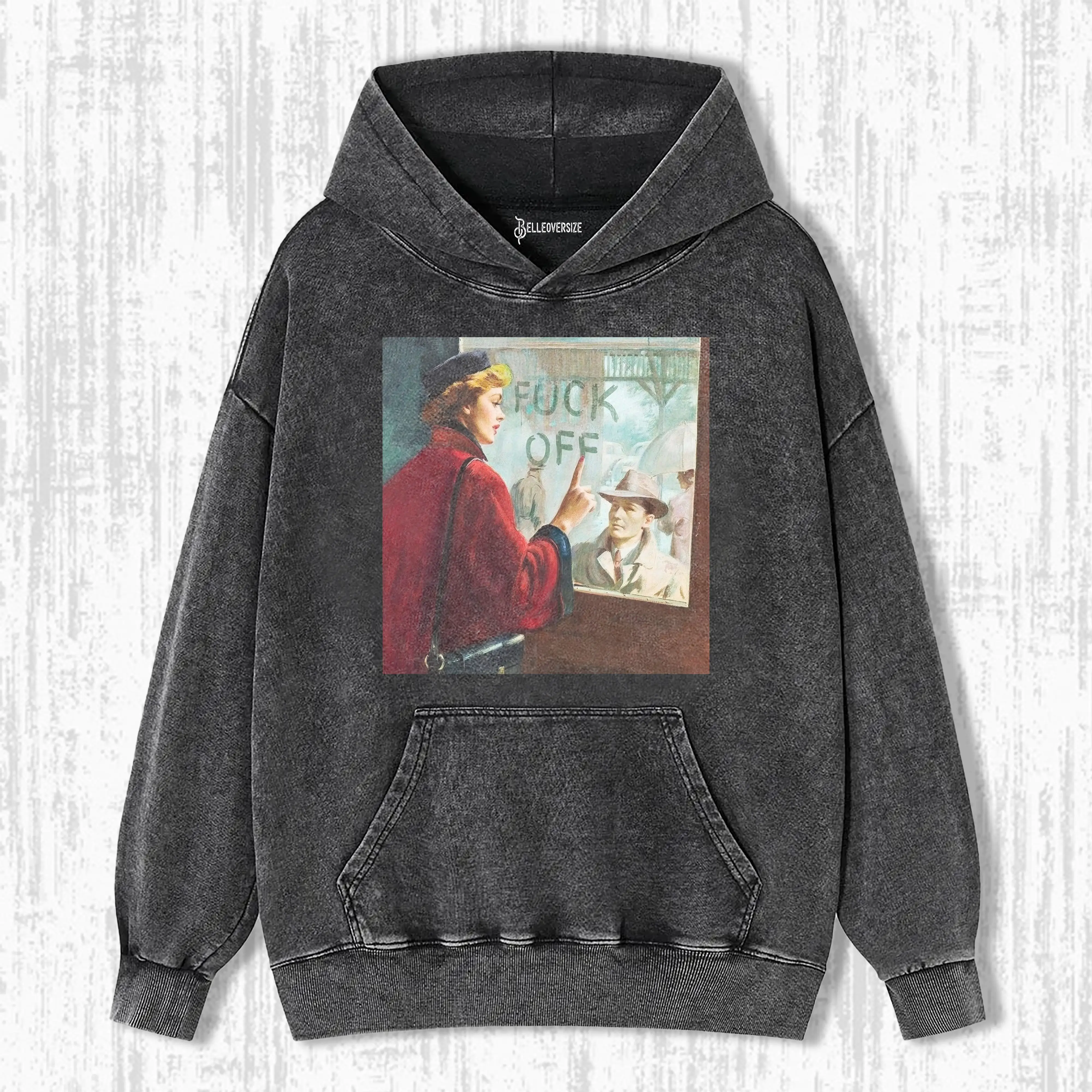 VINTAGE WOMEN'S ART HOODIE