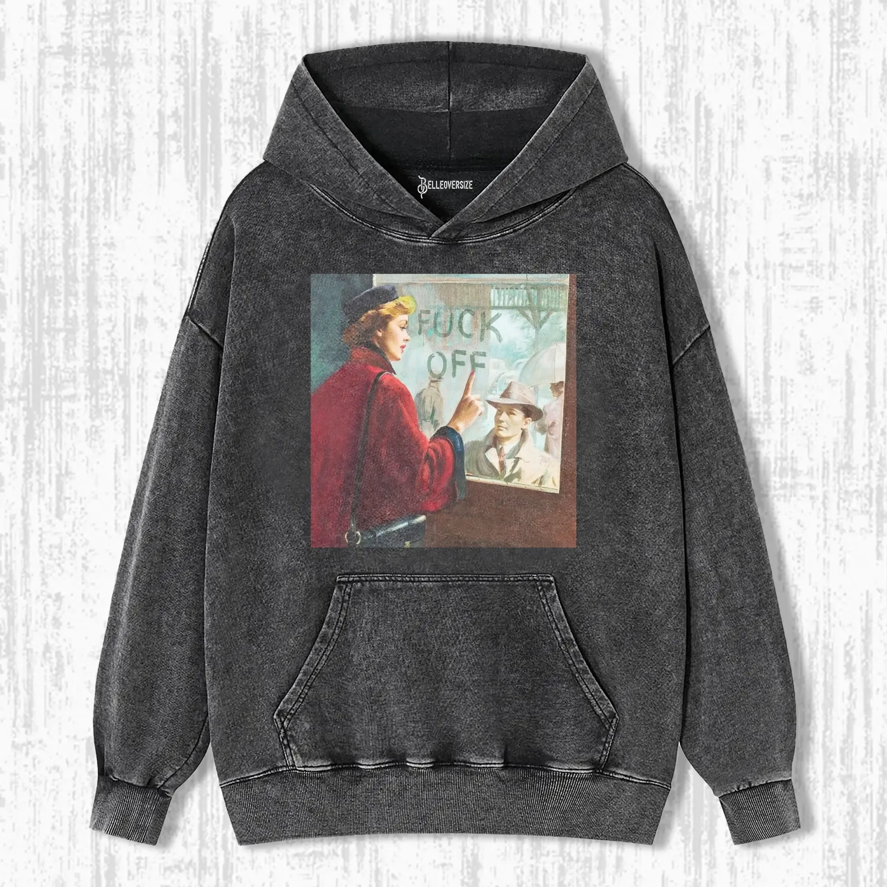 VINTAGE WOMEN'S ART HOODIE