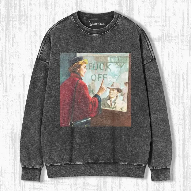 VINTAGE WOMEN'S ART SWEATSHIRTS