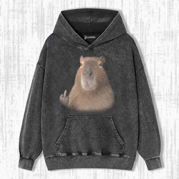 WACKY CAPYBARA HOODIE