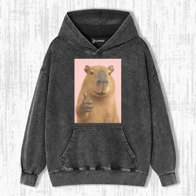 WACKY CAPYBARA HOODIE