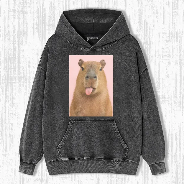 WACKY CAPYBARA HOODIE