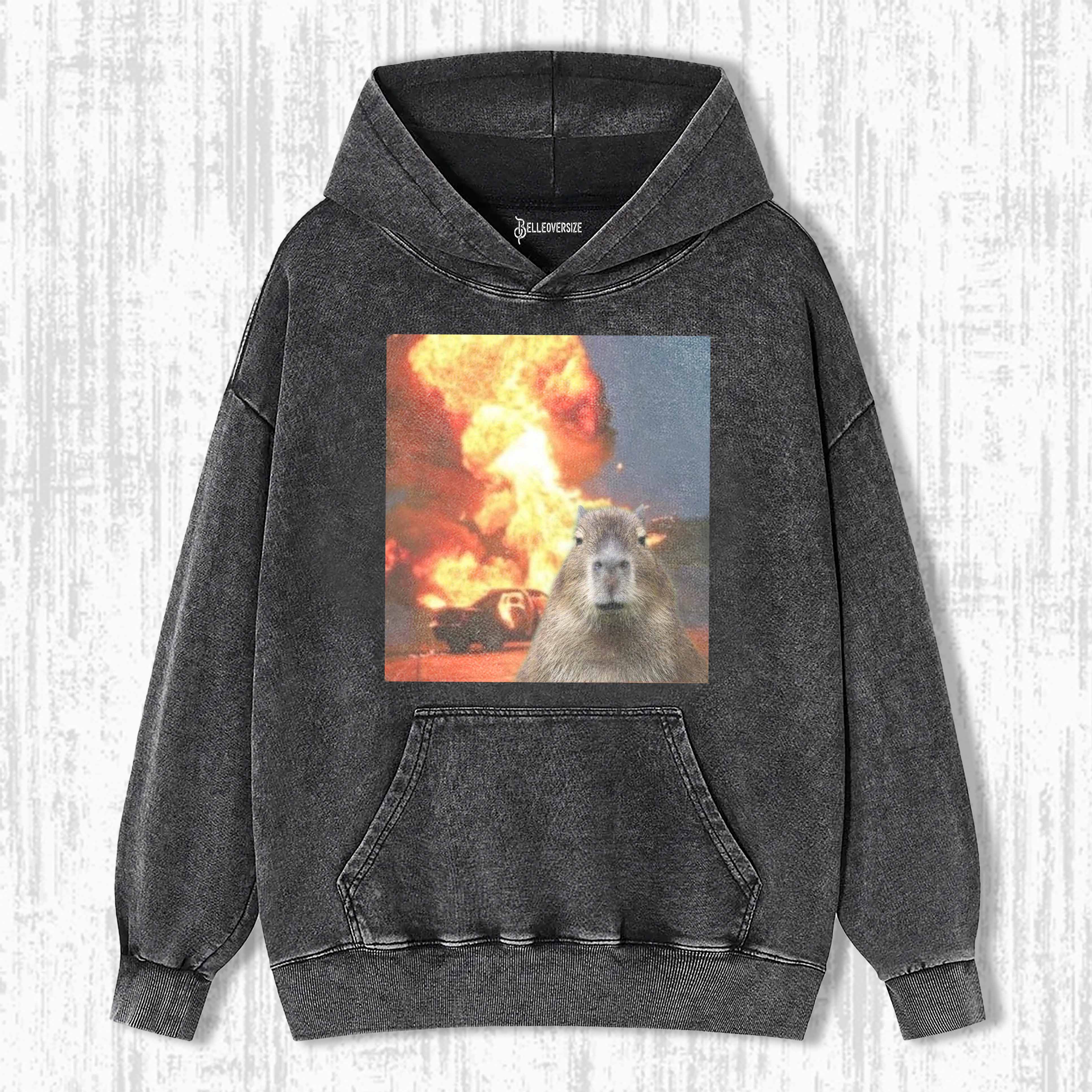 WACKY CAPYBARA HOODIE