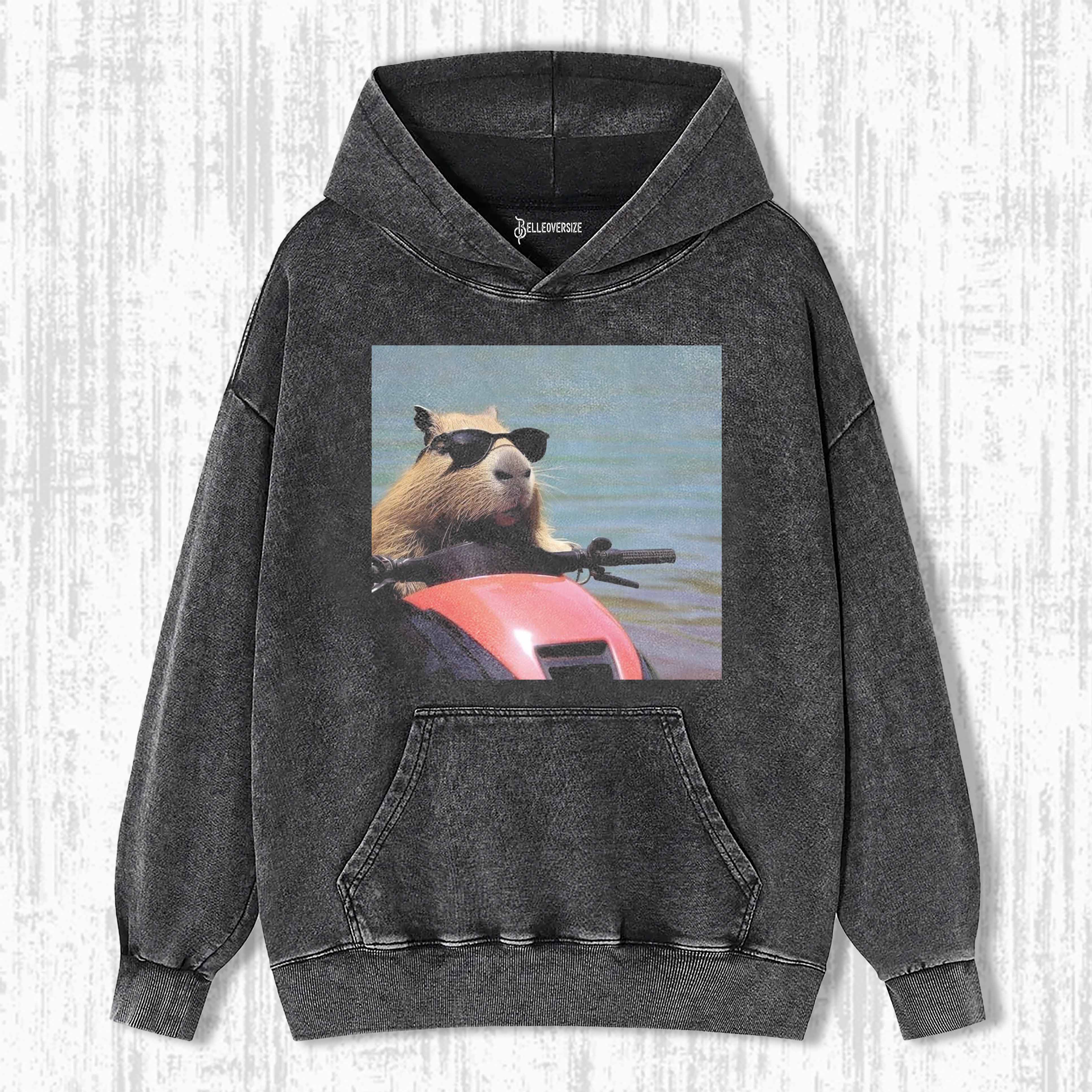 WACKY CAPYBARA HOODIE