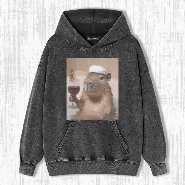WACKY CAPYBARA HOODIE