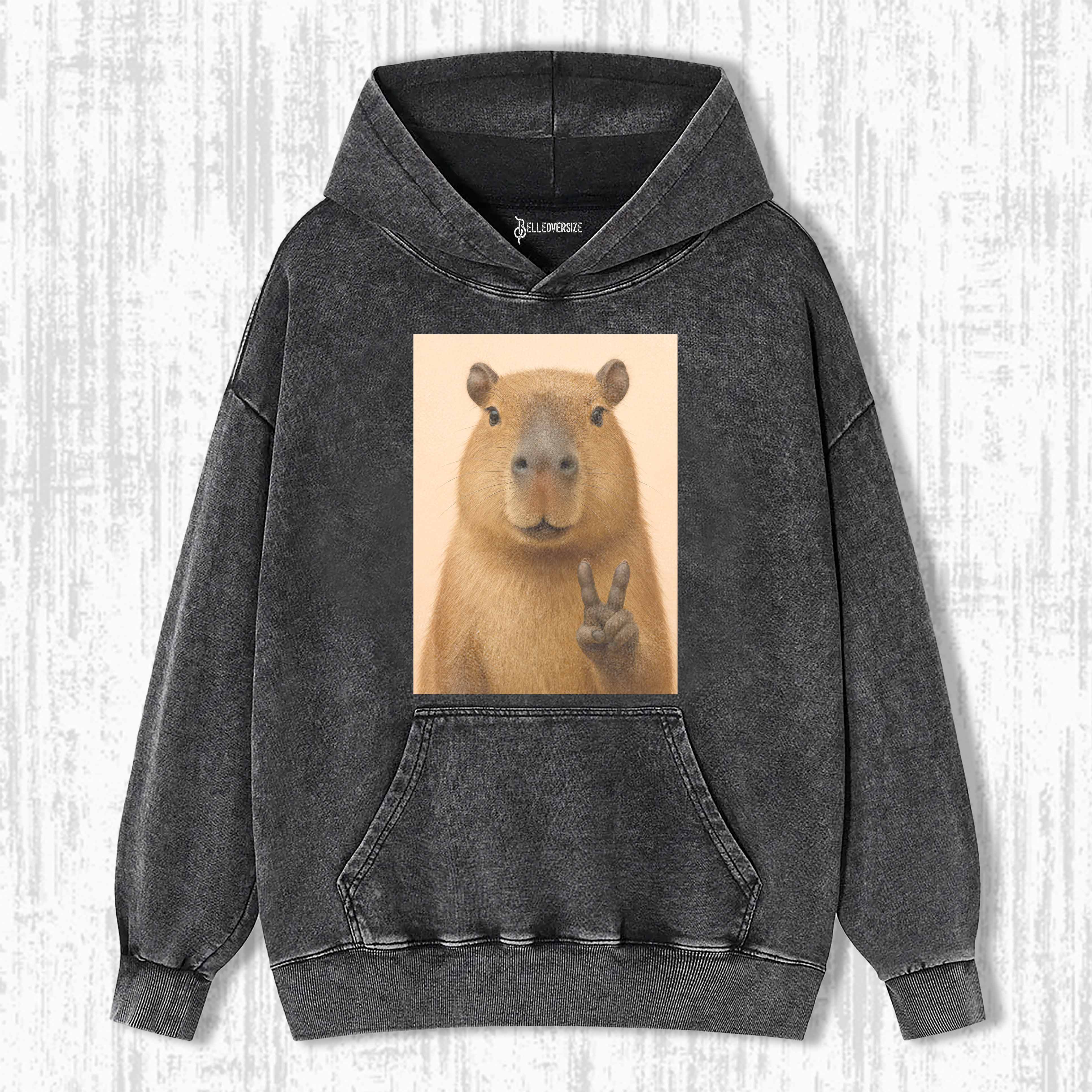 WACKY CAPYBARA HOODIE