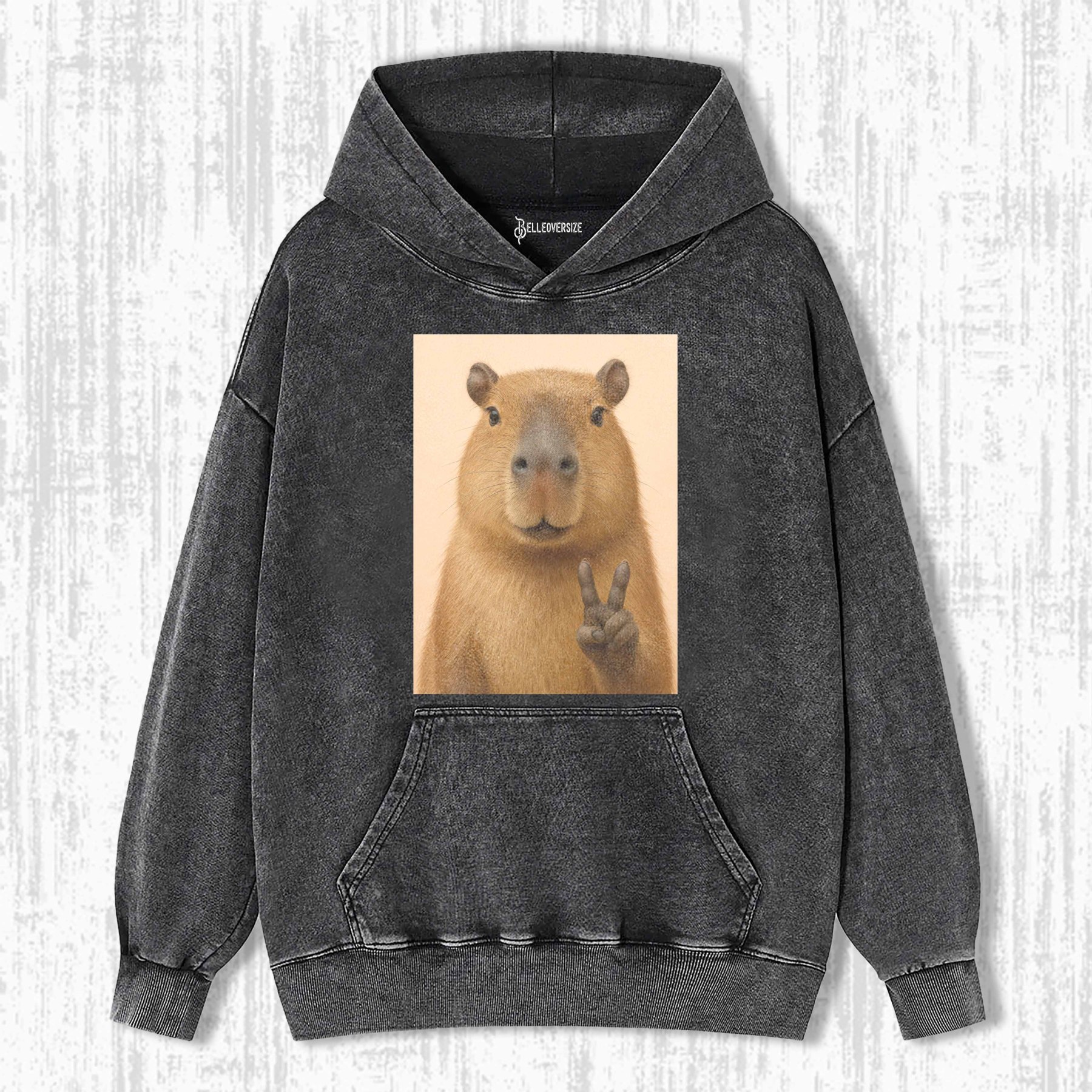 WACKY CAPYBARA HOODIE