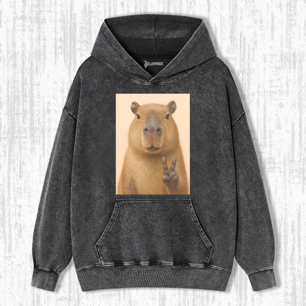 WACKY CAPYBARA HOODIE