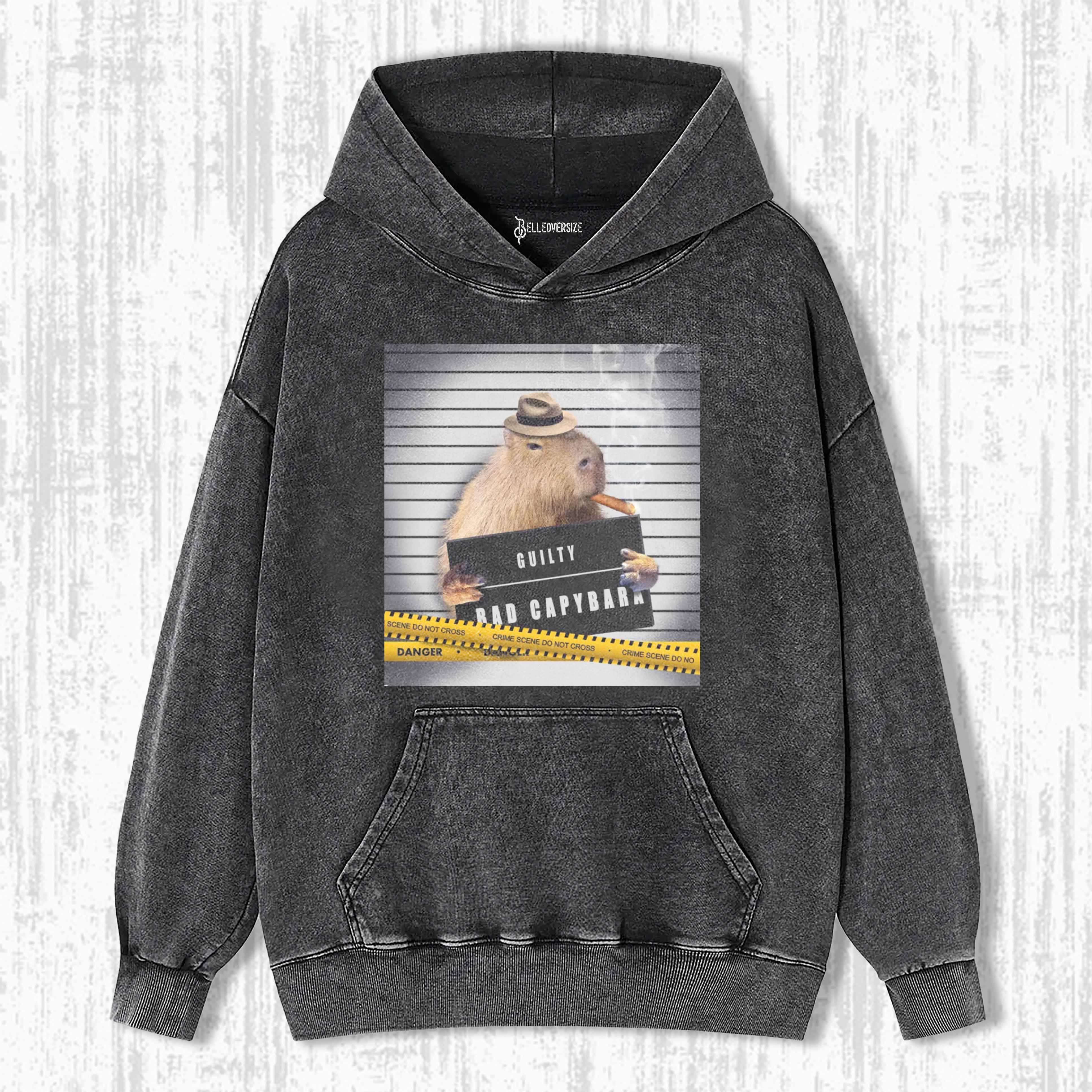 WACKY CAPYBARA HOODIE