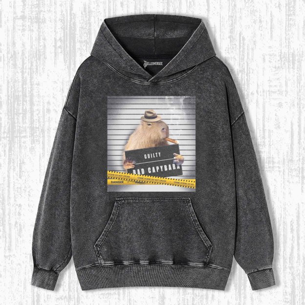 WACKY CAPYBARA HOODIE