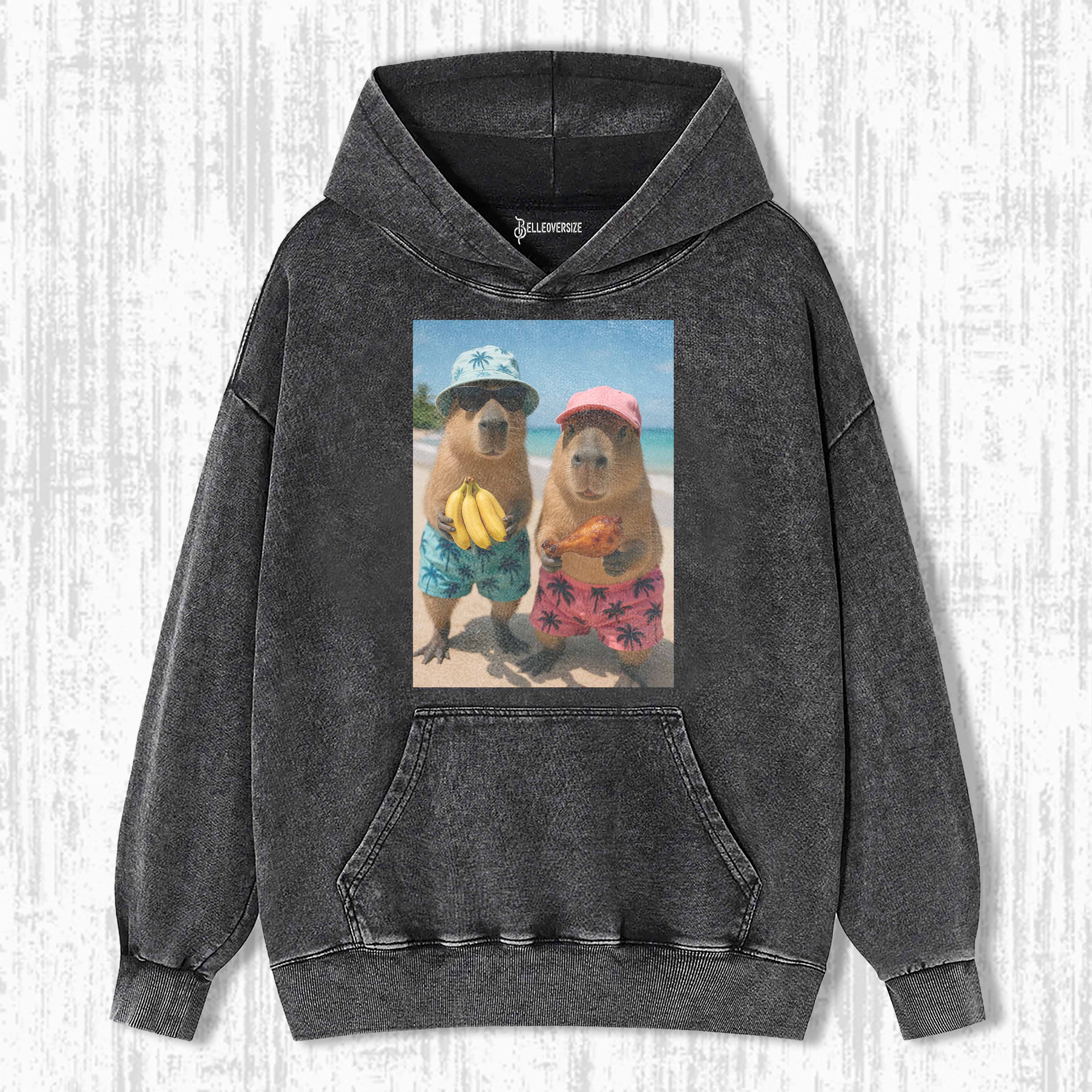 WACKY CAPYBARA HOODIE