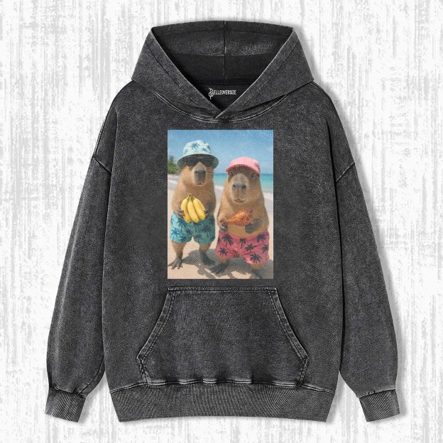 WACKY CAPYBARA HOODIE