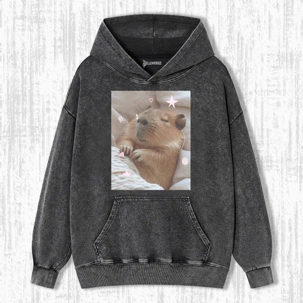 WACKY CAPYBARA HOODIE