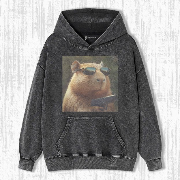 WACKY CAPYBARA HOODIE