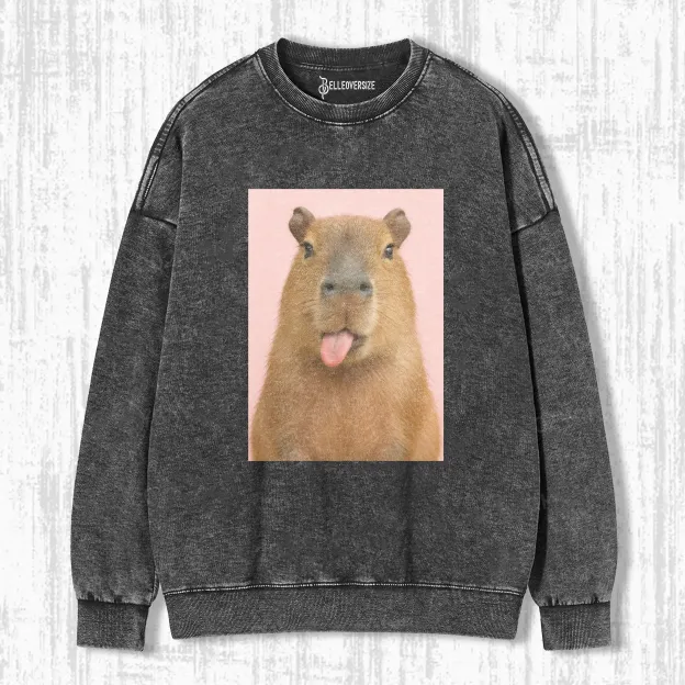 WACKY CAPYBARA SWEATSHIRTS