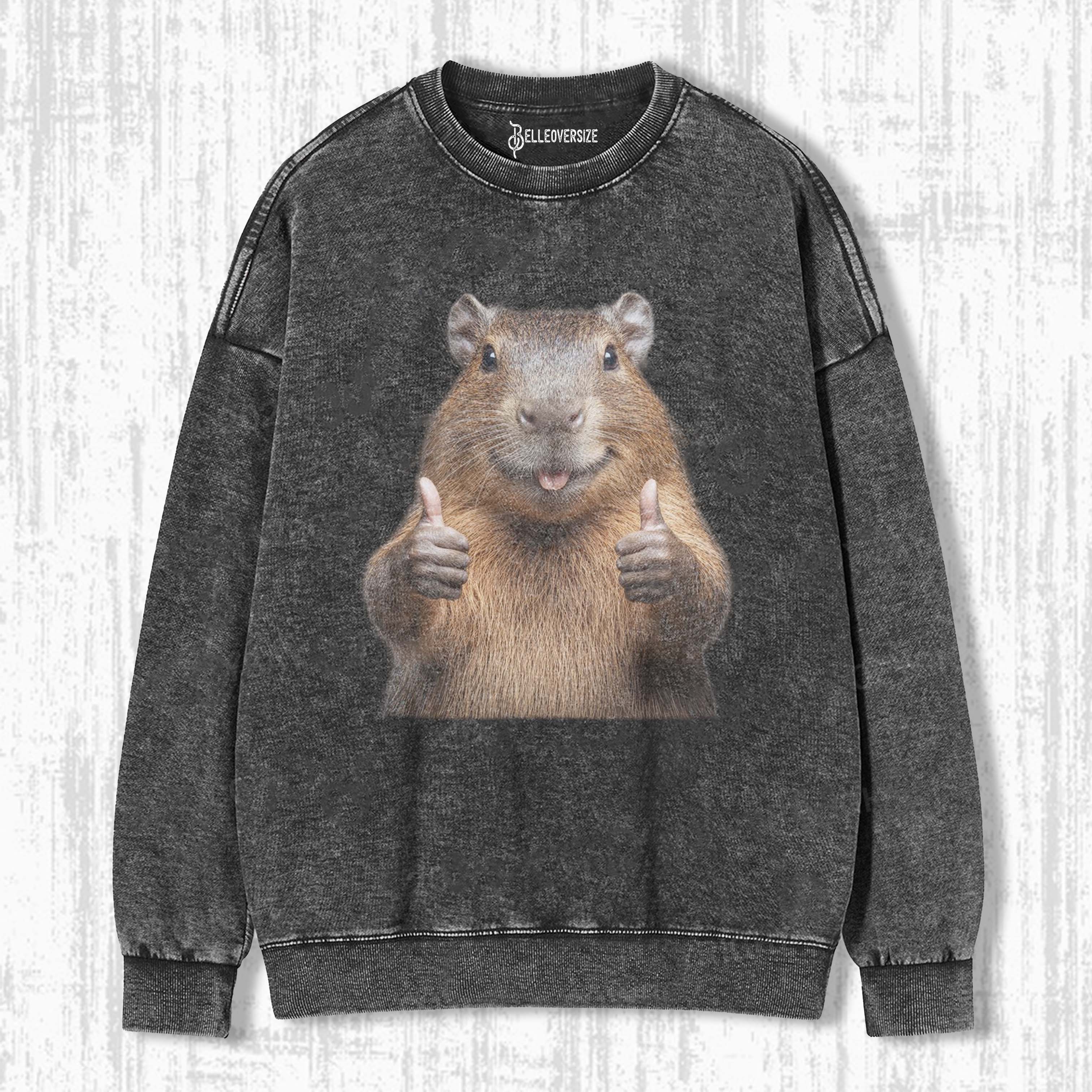 WACKY CAPYBARA SWEATSHIRTS