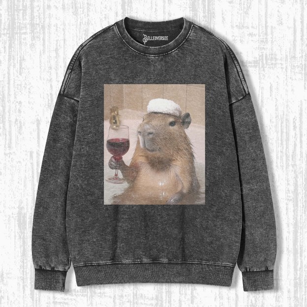 WACKY CAPYBARA SWEATSHIRTS