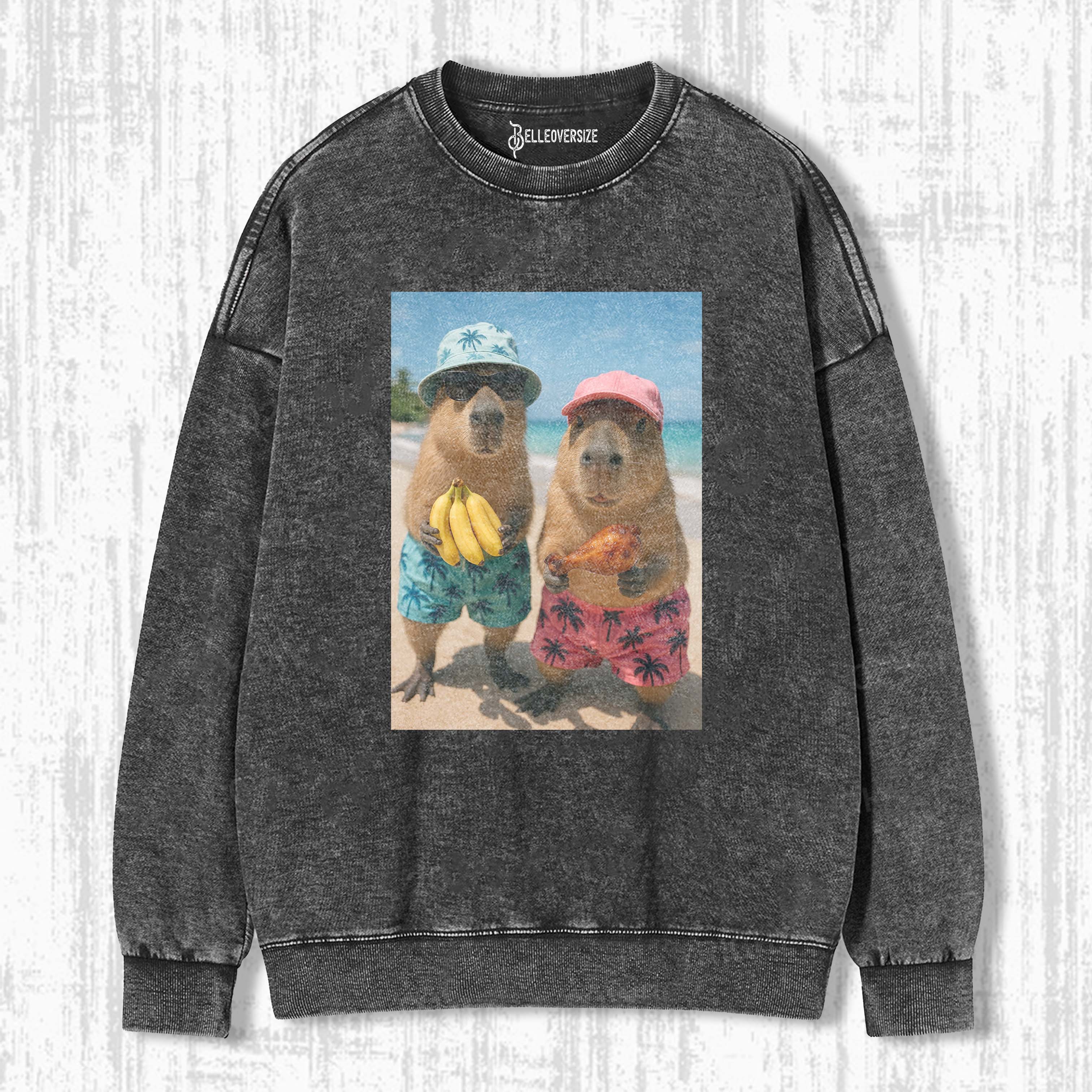 WACKY CAPYBARA SWEATSHIRTS