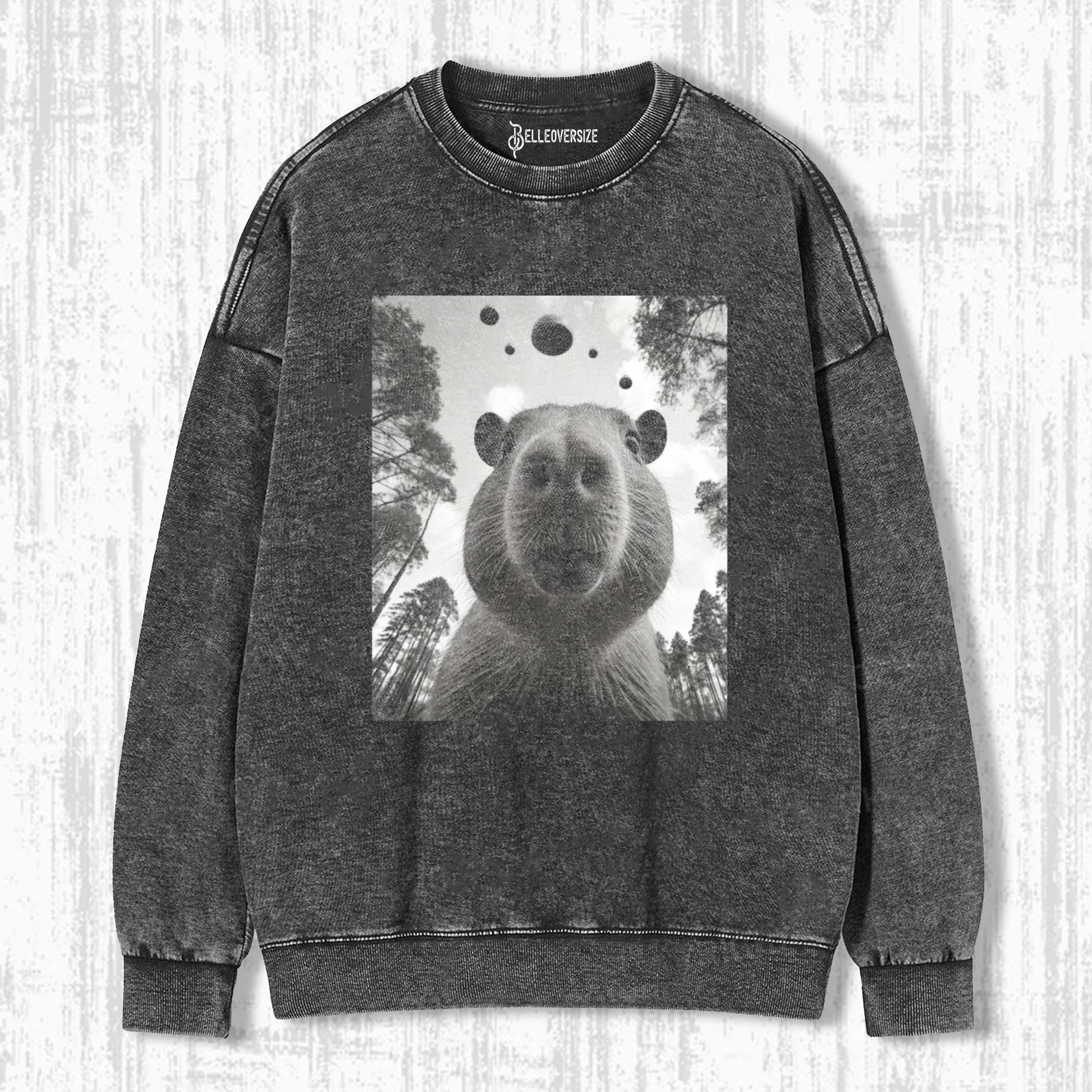 WACKY CAPYBARA SWEATSHIRTS