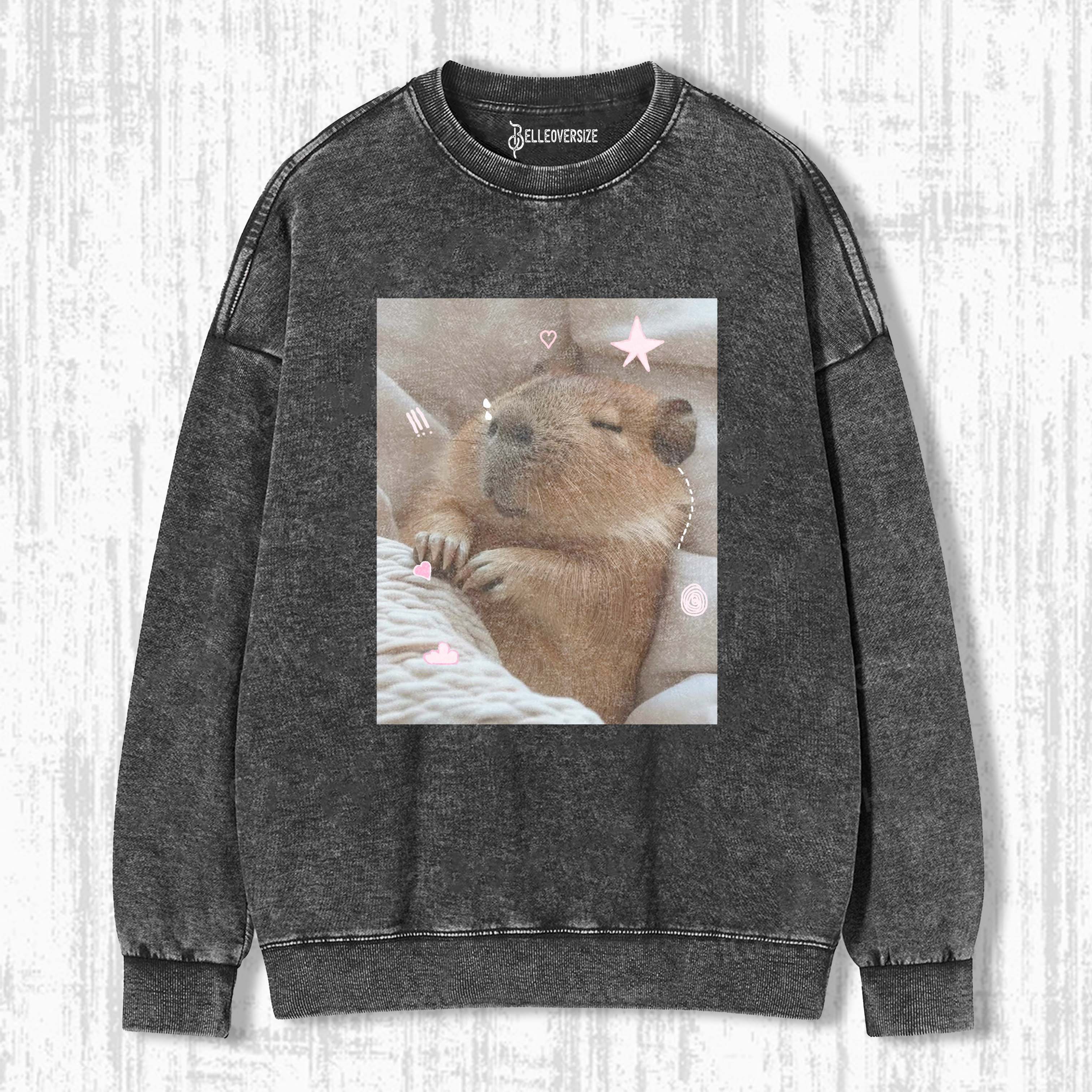 WACKY CAPYBARA SWEATSHIRTS