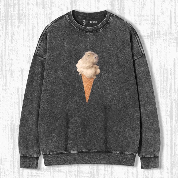 WACKY CAPYBARA SWEATSHIRTS 