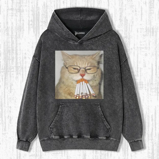 WACKY CAT HOODIE
