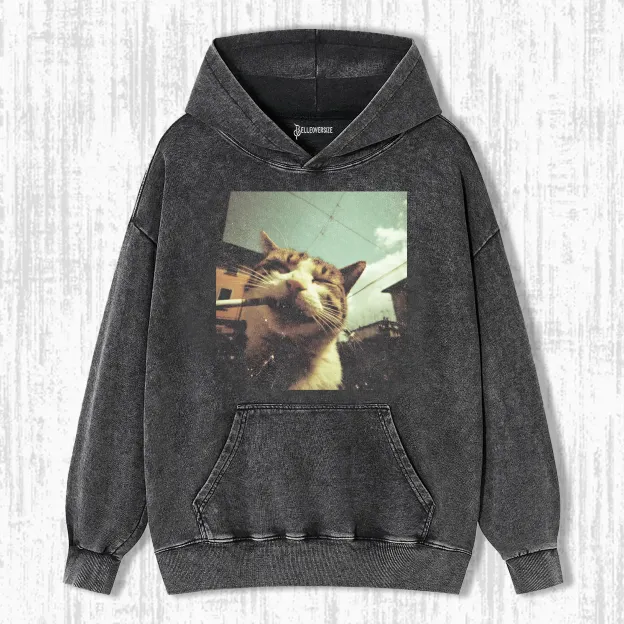 WACKY CAT HOODIE